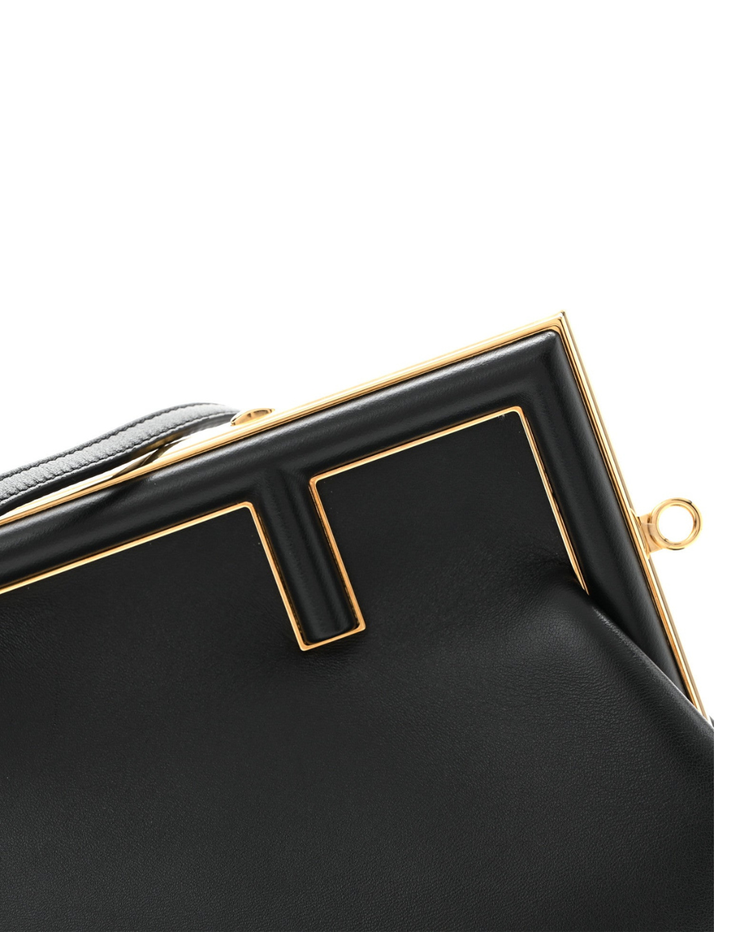 Fendi Borsa First Medium Nappa Nera — Pre-owned Autentica