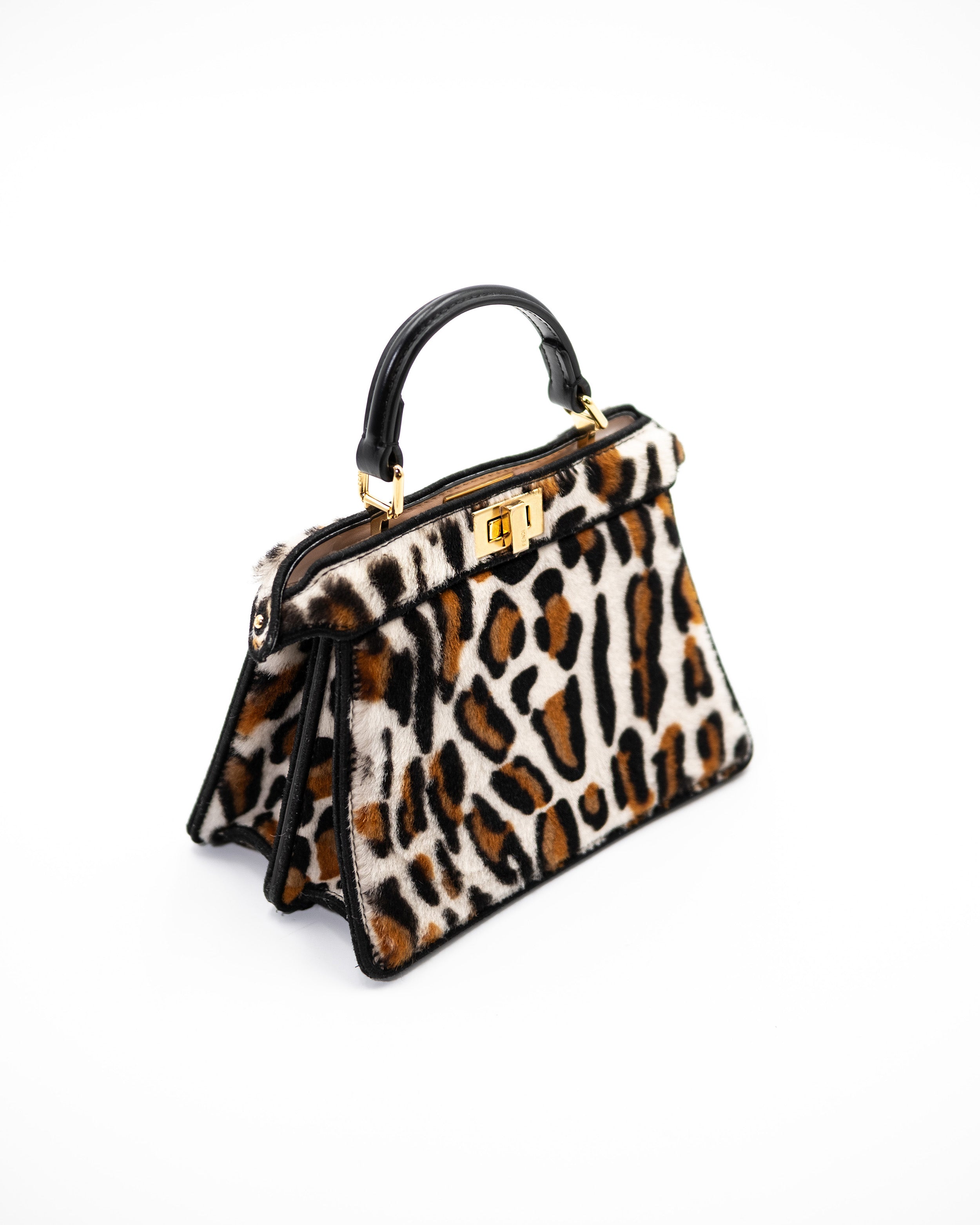Fendi Peekaboo ISeeU Petite Pony Effect Bag — Authentic Pre-owned