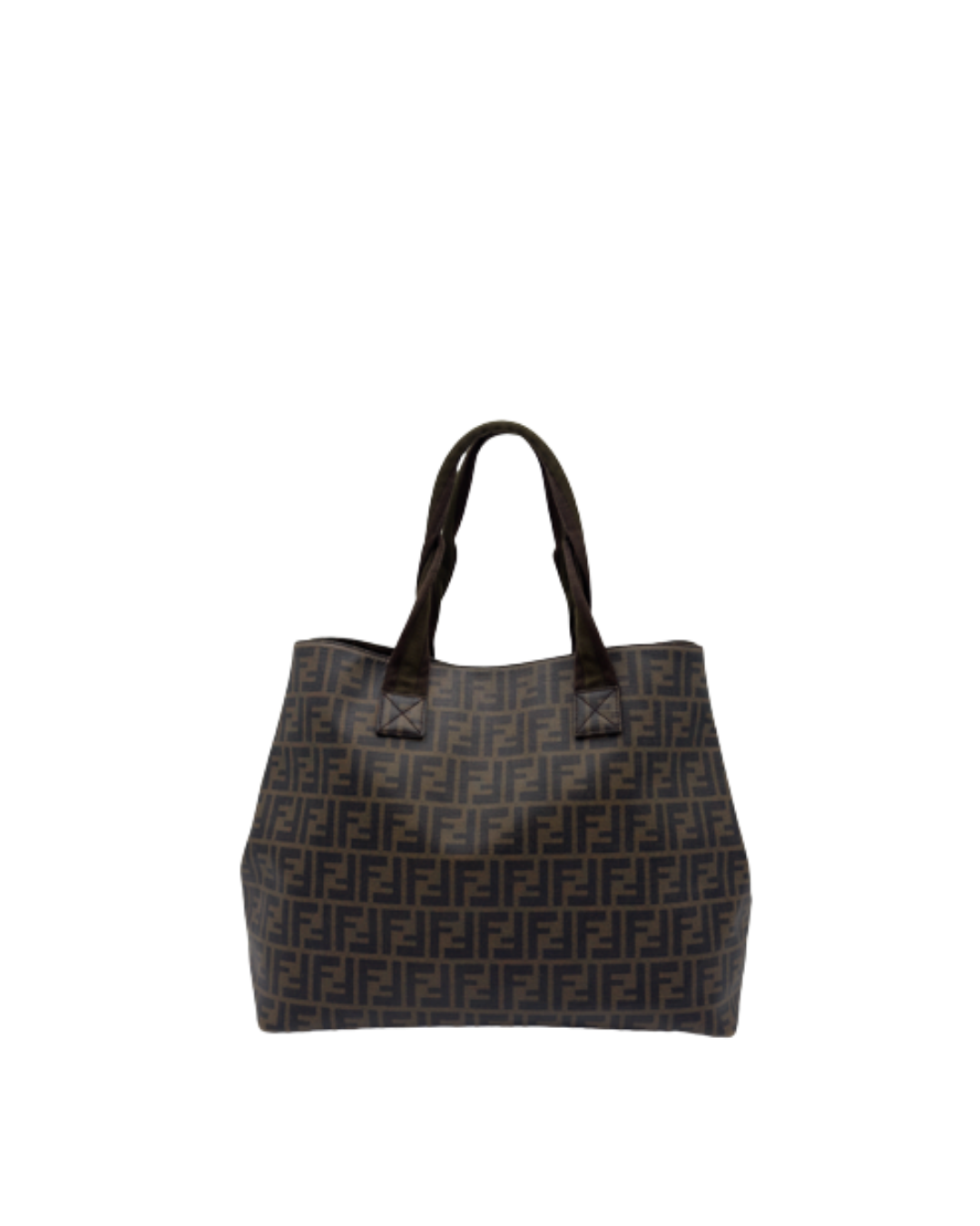 Fendi Borsa Shopper Canvas Zucca FF Grande - Usato Autentico
