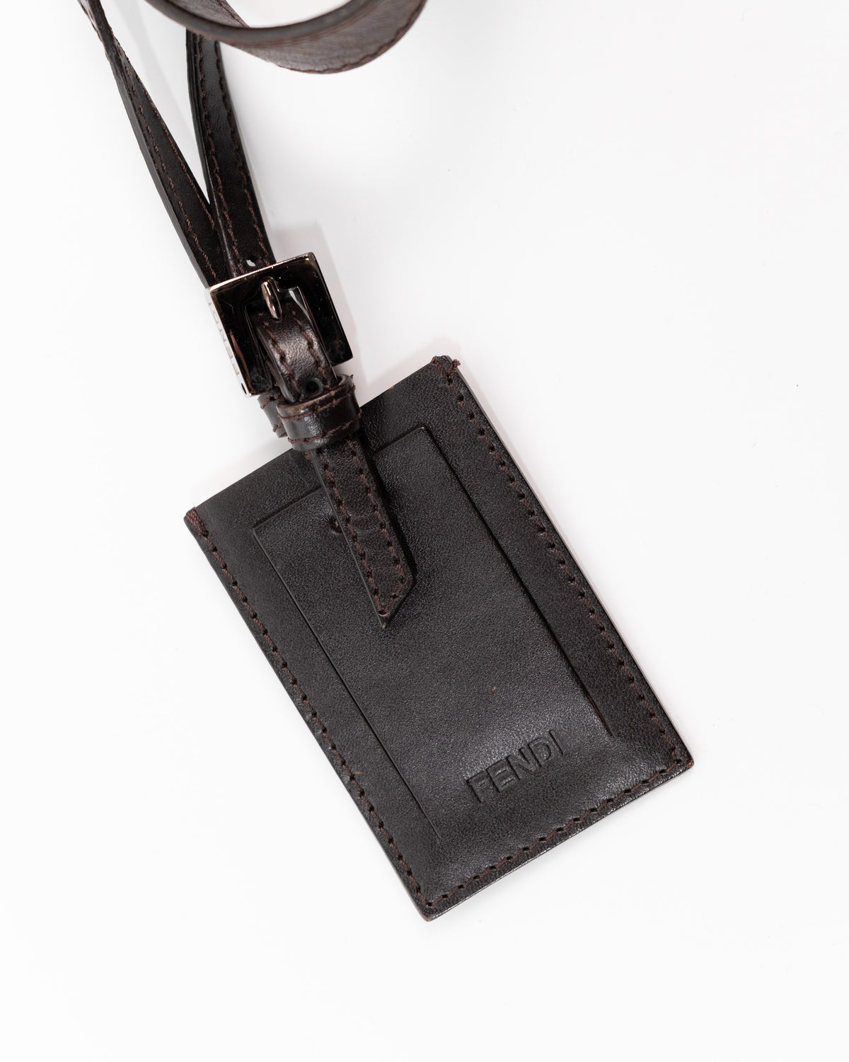 Fendi Borsa Shopper Tela Zucca Marrone e Nero second hand luxury - Aurea Luxury Lab