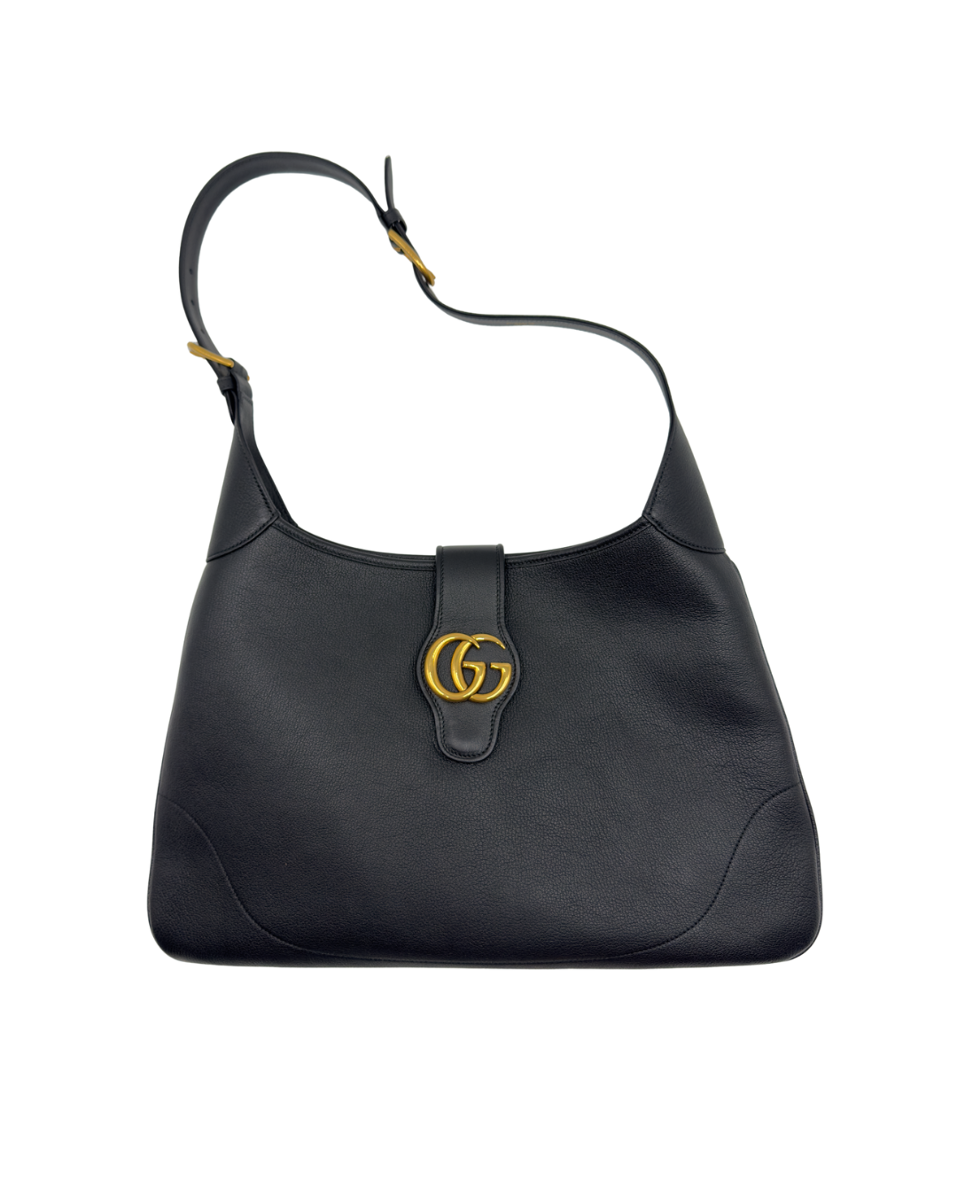 Gucci Aphrodite Hobo bag nera pelle hardware oro
