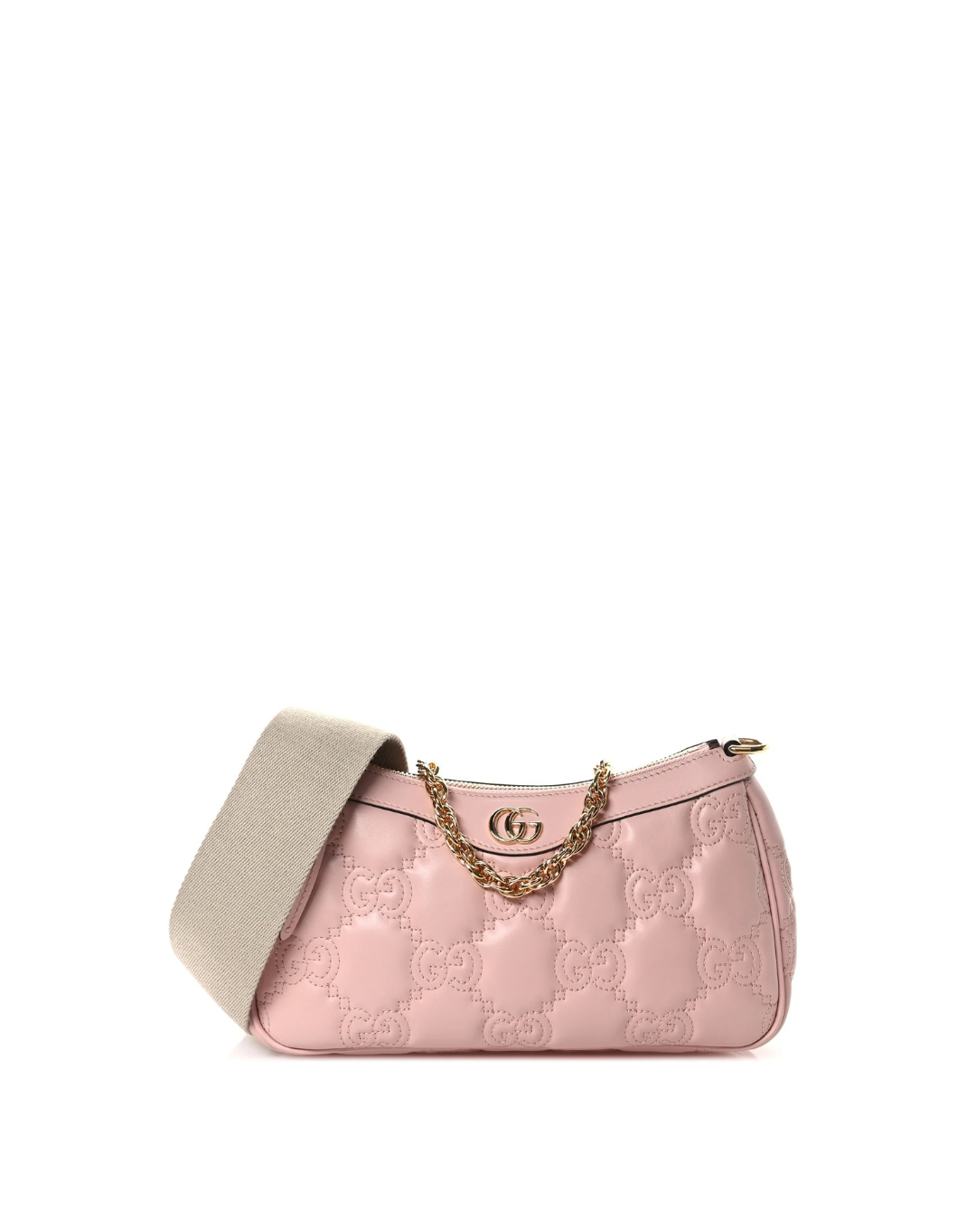 Gucci Borsa GG Matelassé Pelle di Vitello Rosa usata autentica - Aurea Luxury Lab