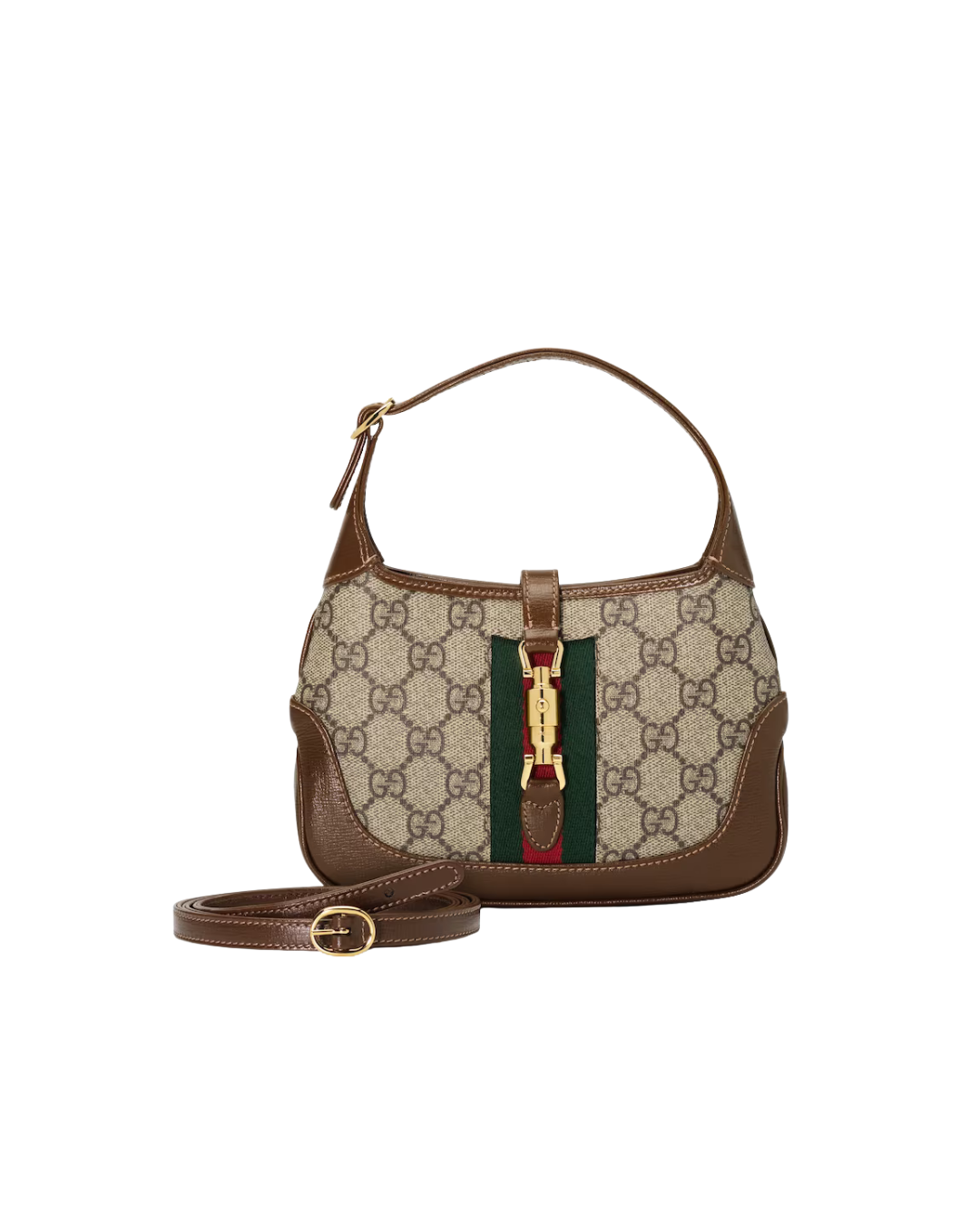 Gucci Borsa Mini Jackie Passepartout GG Marrone - Usato Autentico