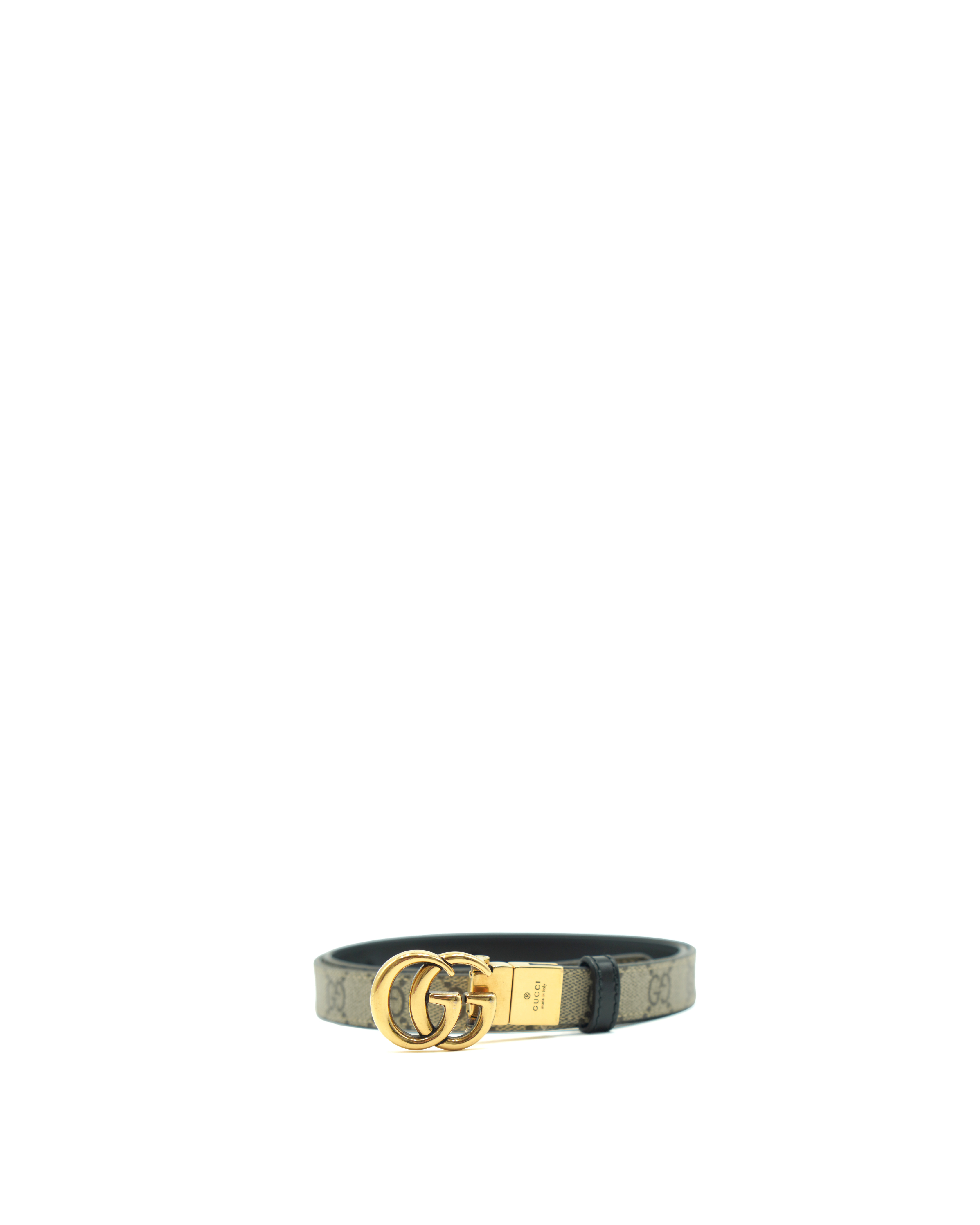Gucci Cintura GG Reversibile Marmont 20 mm - Usata Autentica