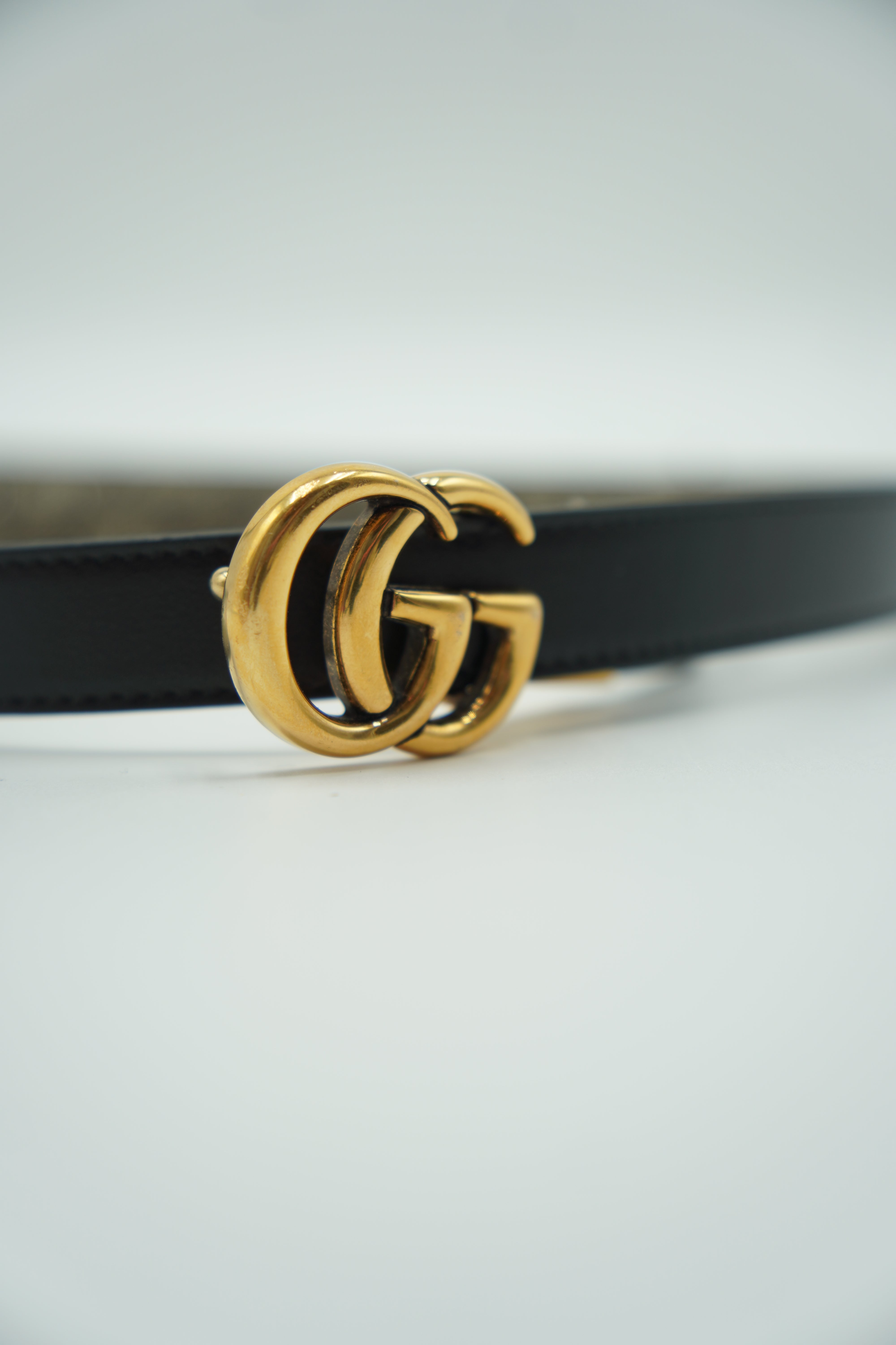 Gucci Reversible GG Marmont 20mm Belt - Pre-owned Authentic