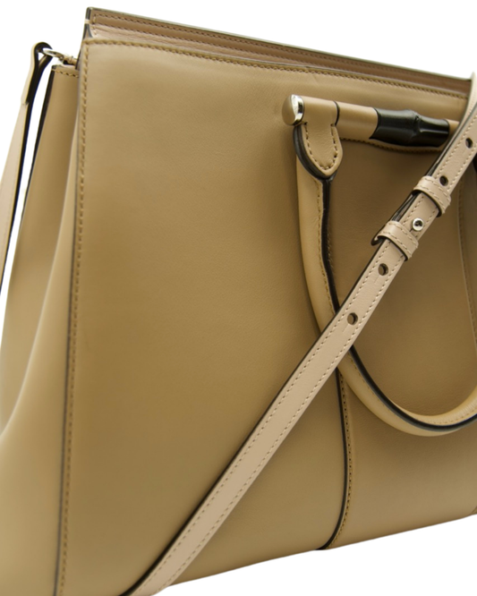 Gucci Borsa Lady Bamboo Beige - Aurea Luxury Lab