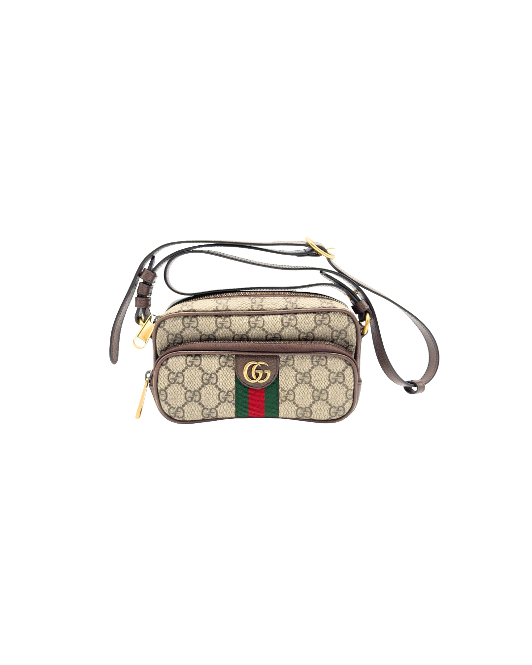 Bolso de hombro pequeño Gucci Ophidia GG