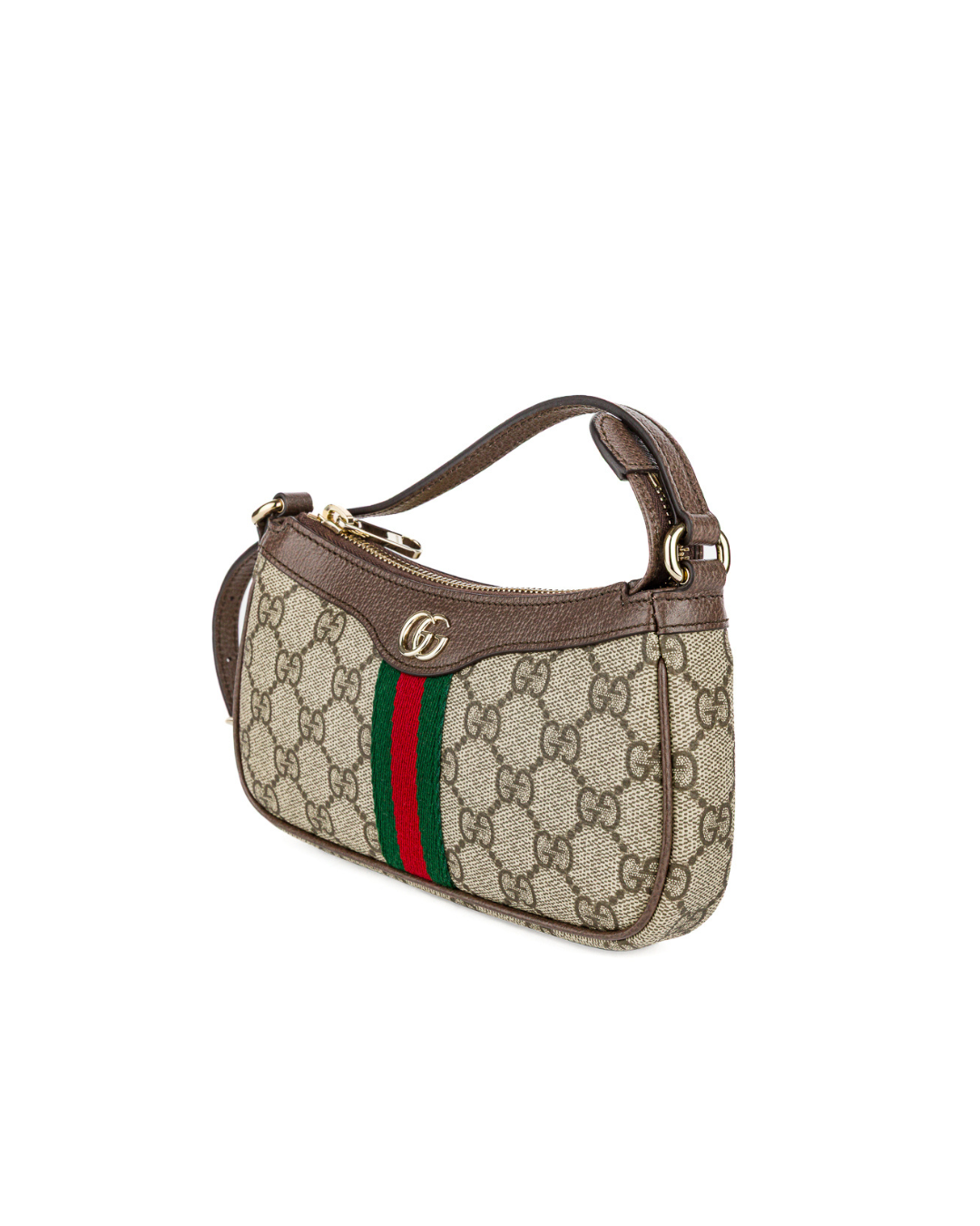 Gucci Borsa Mini Ophidia a Spalla Tessuto GG Marrone come nuova certificata - Aurea Luxury Lab