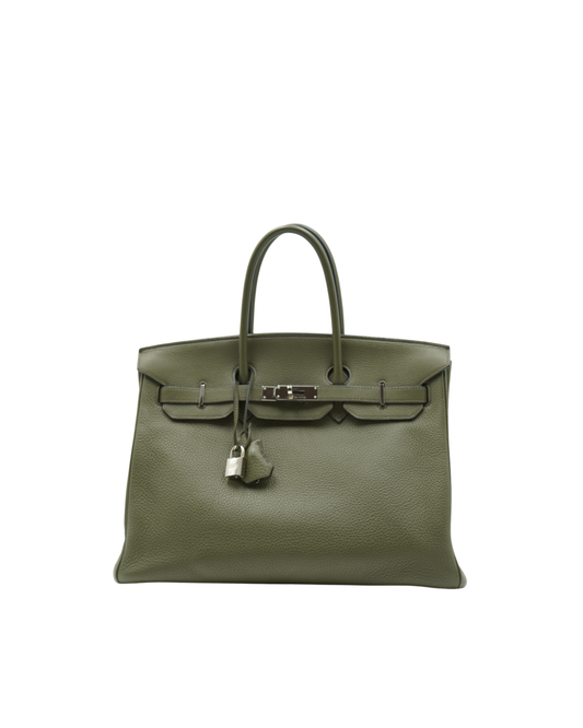 Hermès Birkin 35 Togo Kaki - Aurea Luxury Lab