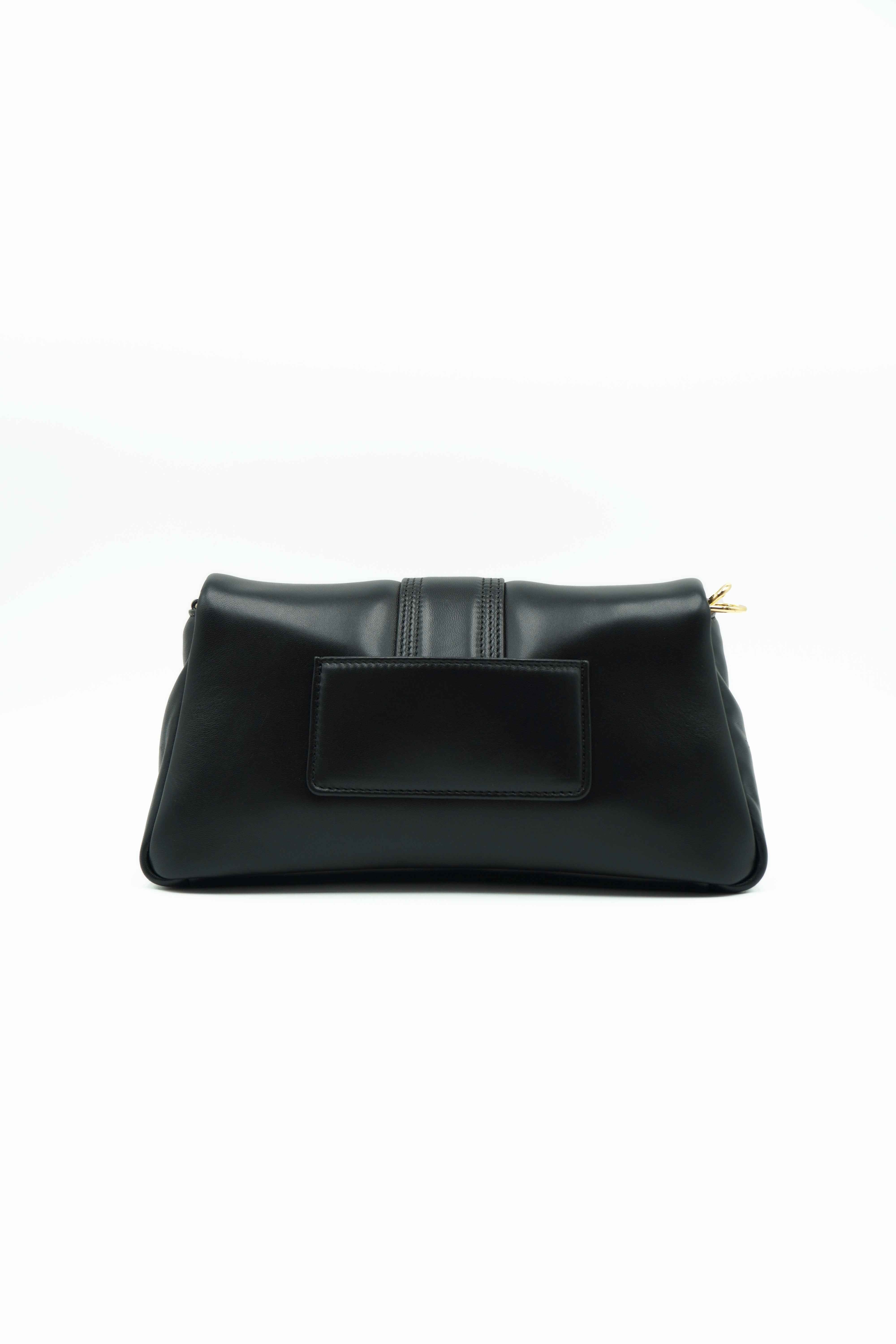 Jacquemus Le Petite Bambimou Bag in Black Lambskin Leather - Authentic Pre-owned