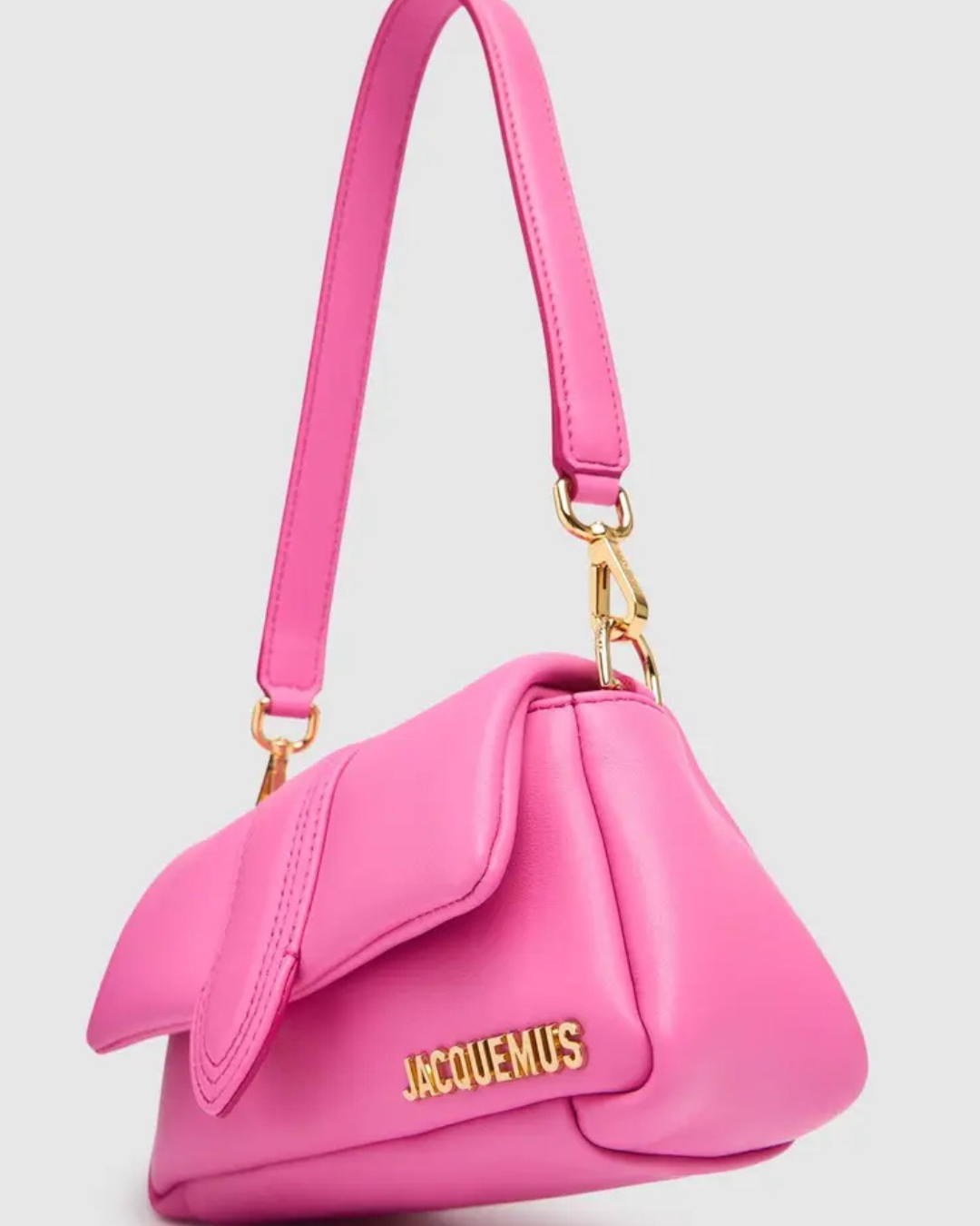 Jacquemus Borsa Le Petit Bambimou Pelle Fucsia — Pre-owned Autentica