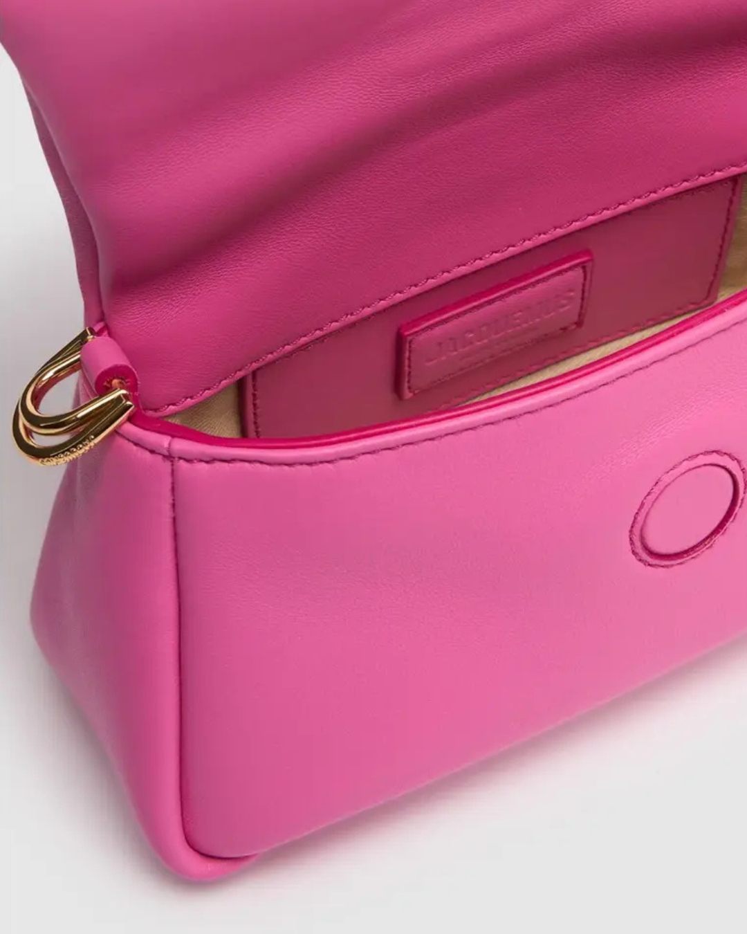 Jacquemus Borsa Le Petit Bambimou Pelle Fucsia — Pre-owned Autentica