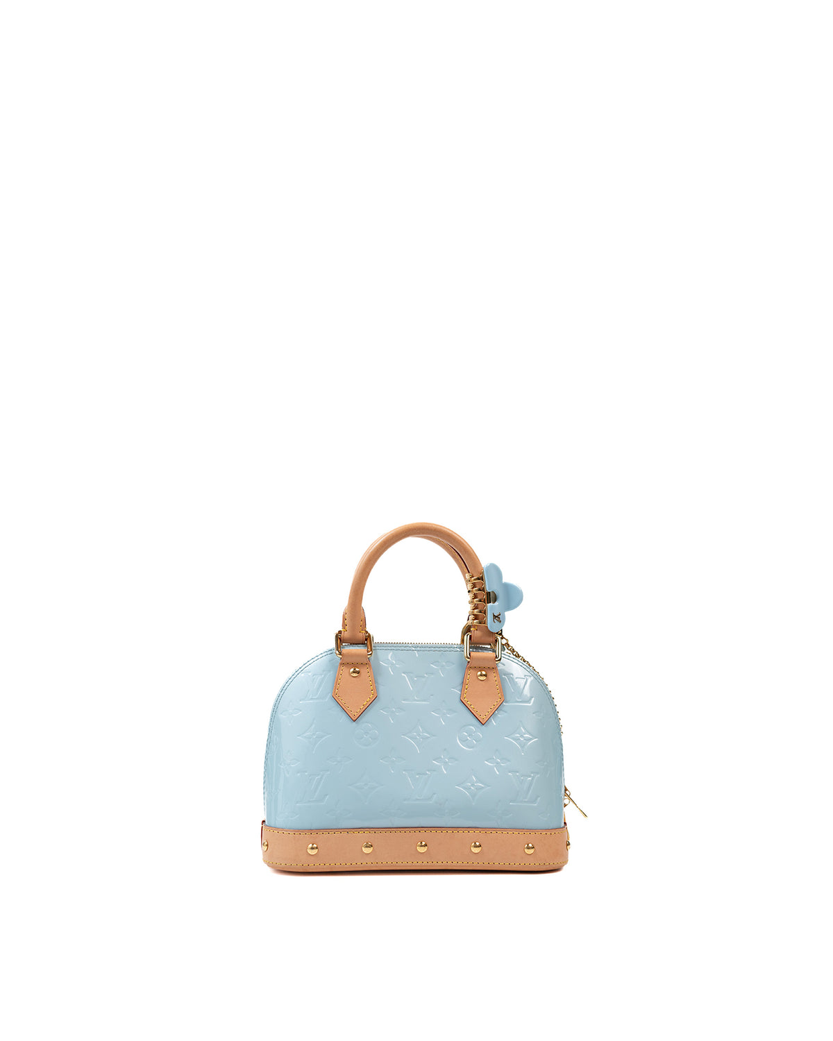 Louis Vuitton Borsa Alma BB Vernis Monogram Sky — Pre-owned Autentica