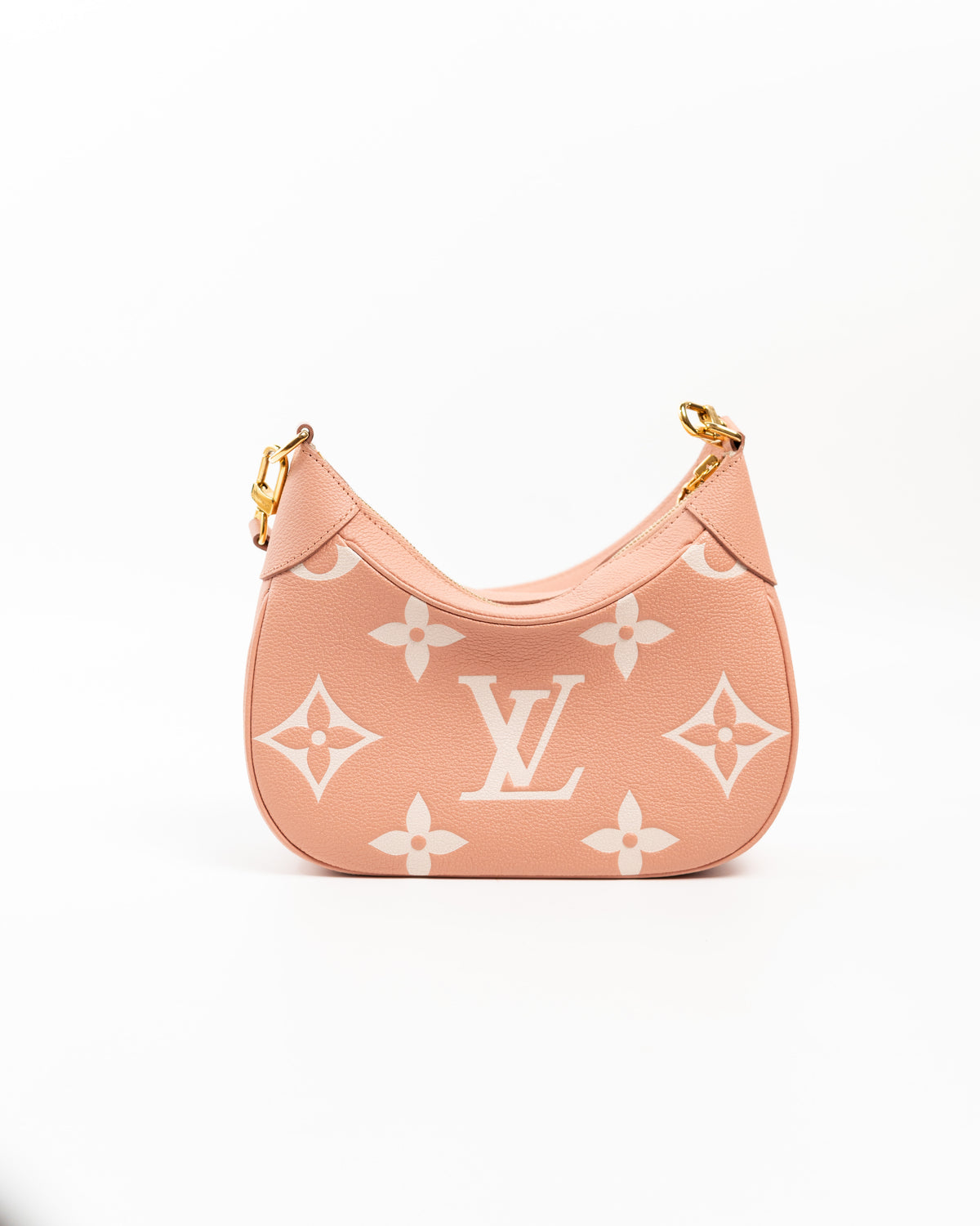 Louis Vuitton Borsa Bagatelle Pelle Monogram Empreinte Rosa e Crema second hand luxury - Aurea Luxury Lab