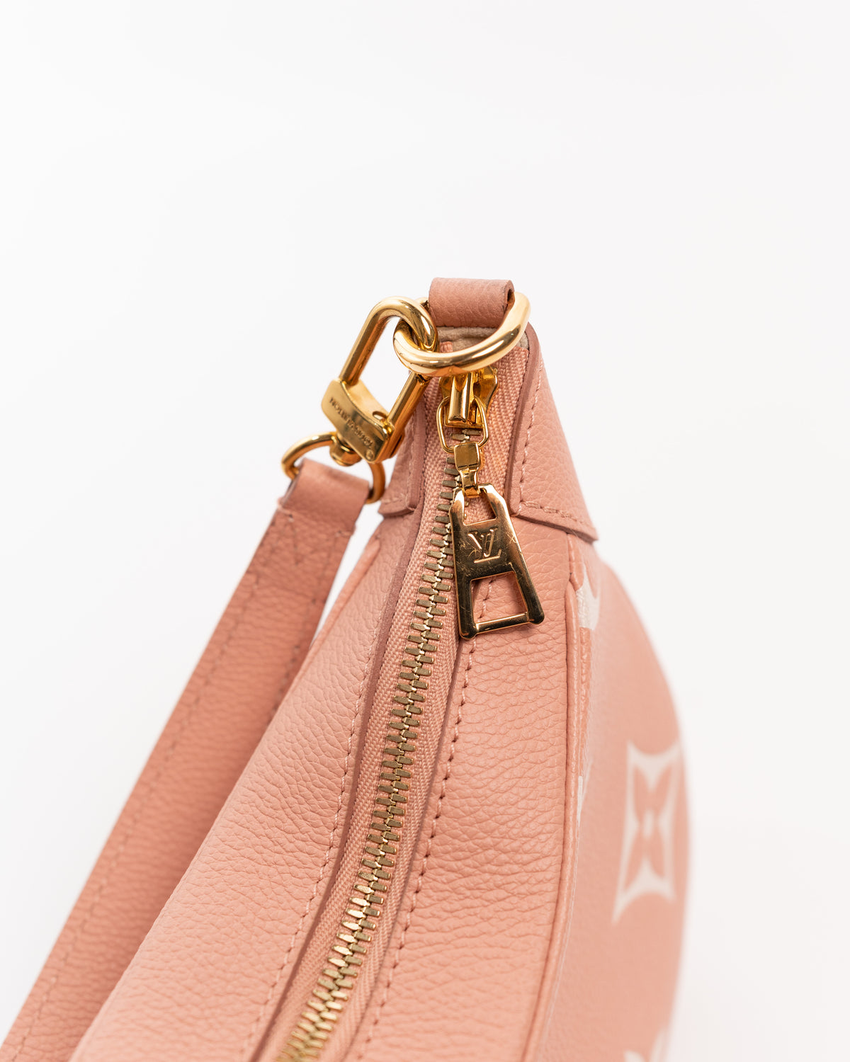 Louis Vuitton Borsa Bagatelle Pelle Monogram Empreinte Rosa e Crema pre-owned certificata - Aurea Luxury Lab