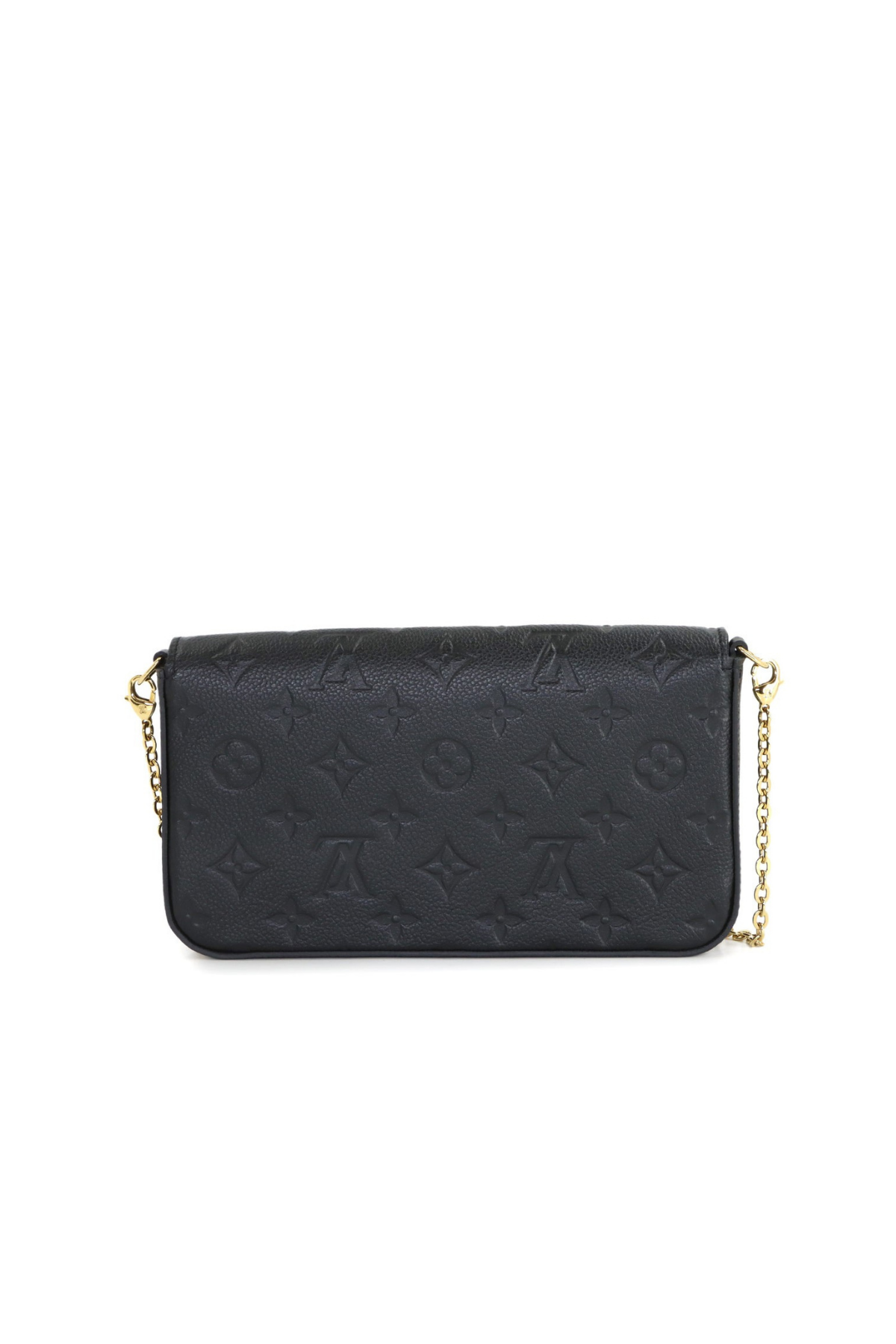Louis Vuitton Borsa Félicie in Pelle Monogram Empreinte Nera - Usato Autentico
