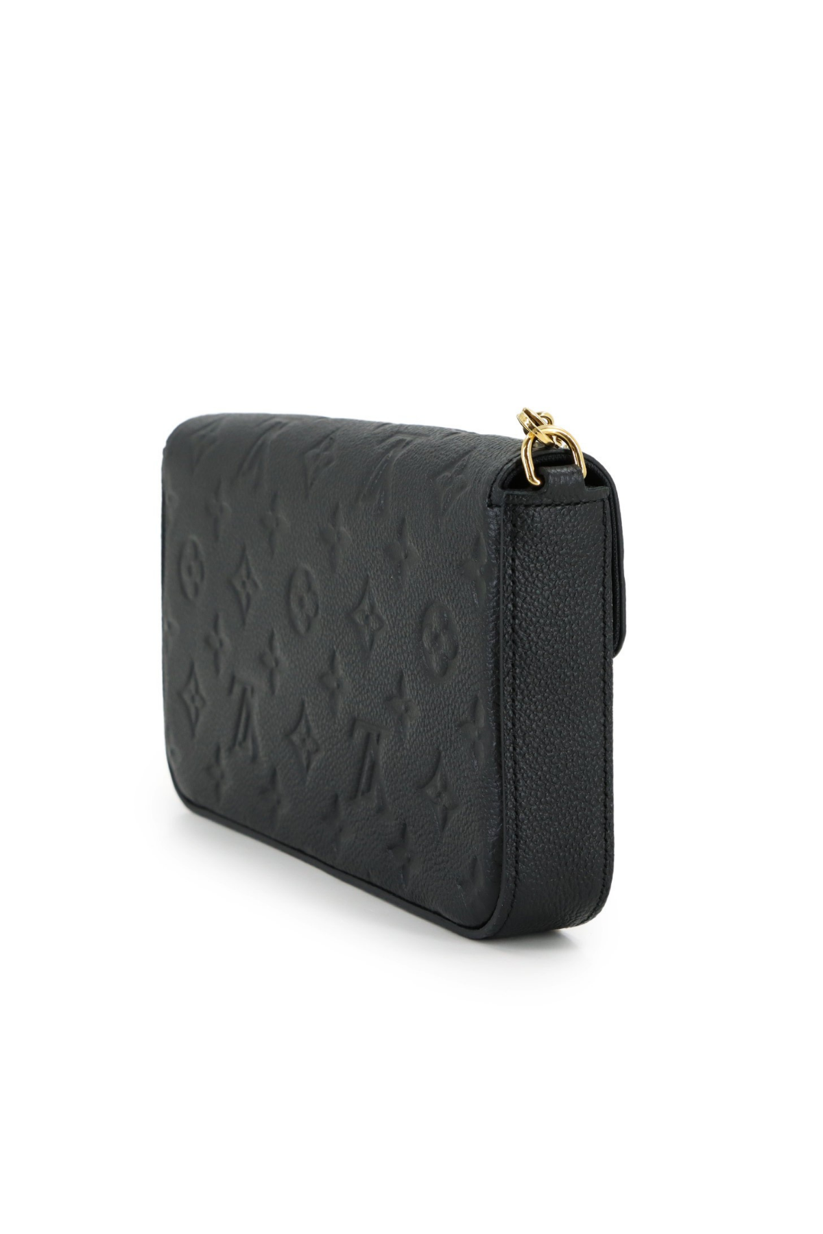 Louis Vuitton Borsa Félicie in Pelle Monogram Empreinte Nera - Usato Autentico