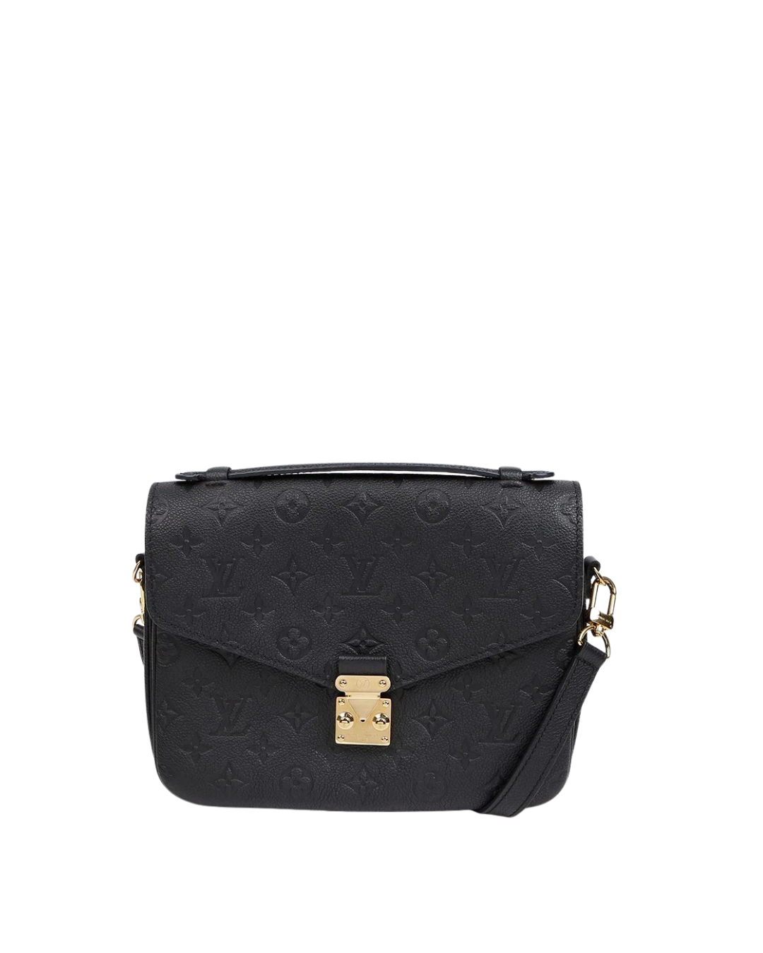 Louis Vuitton Borsa Pochette Métis Monogram Empreinte Pelle Nera usata autentica - Aurea Luxury Lab