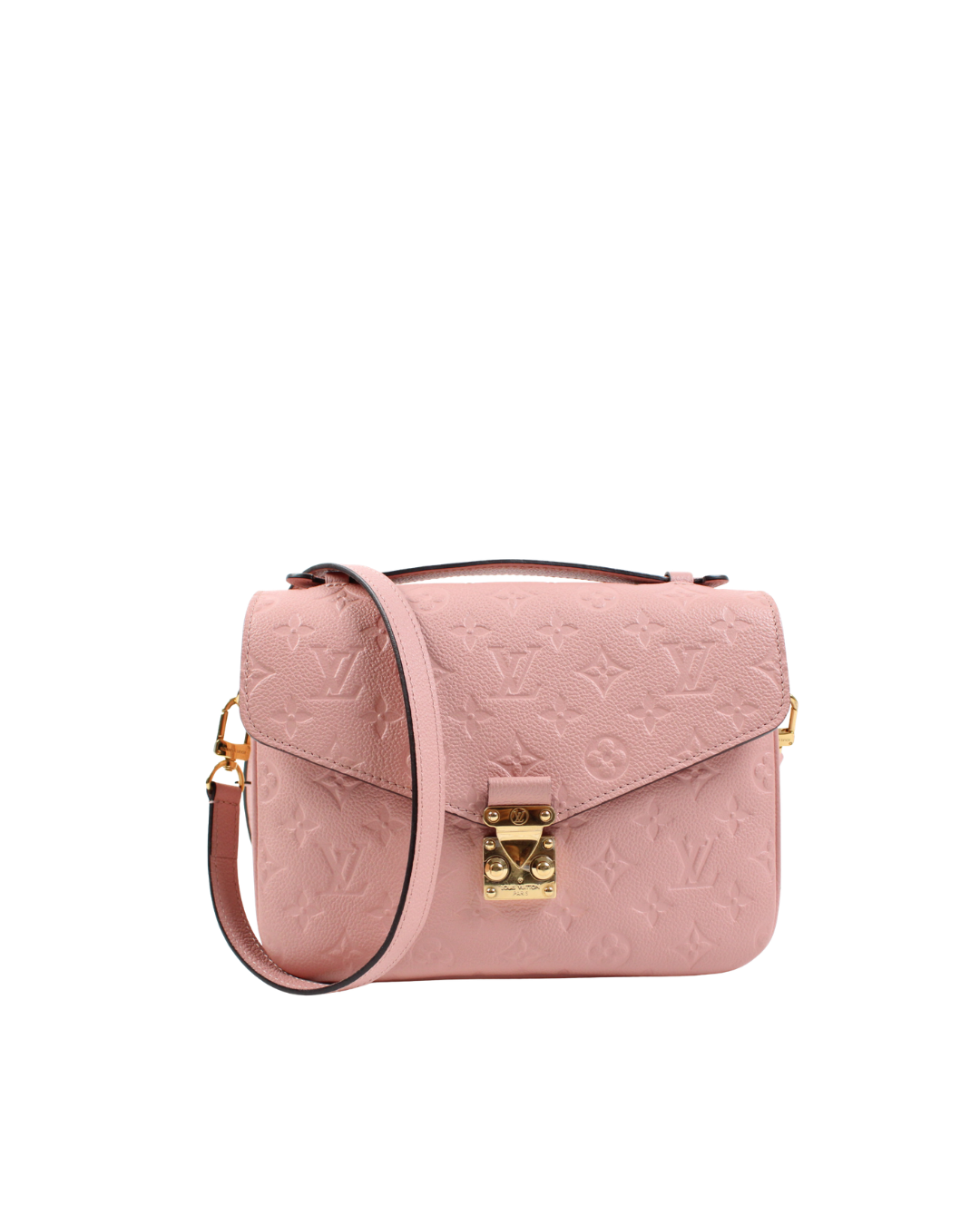 Louis Vuitton Borsa Metis Monogram Empreinte Pelle Rosa