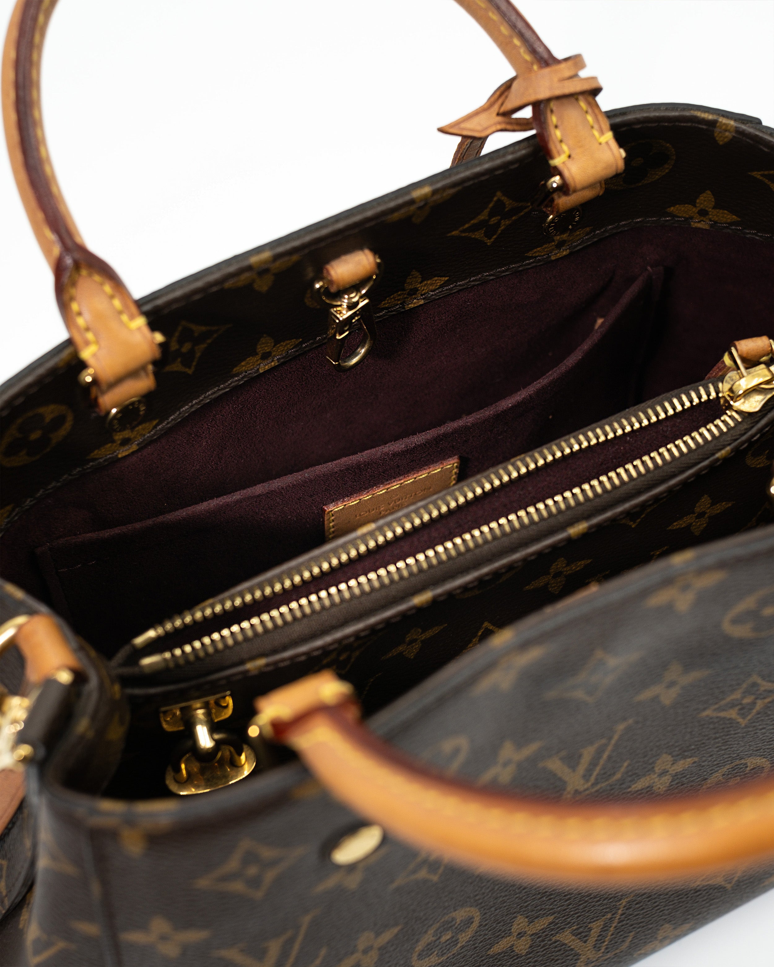 Louis Vuitton Borsa Montaigne BB Tela Monogram Marrone - Pre-owned Autentica
