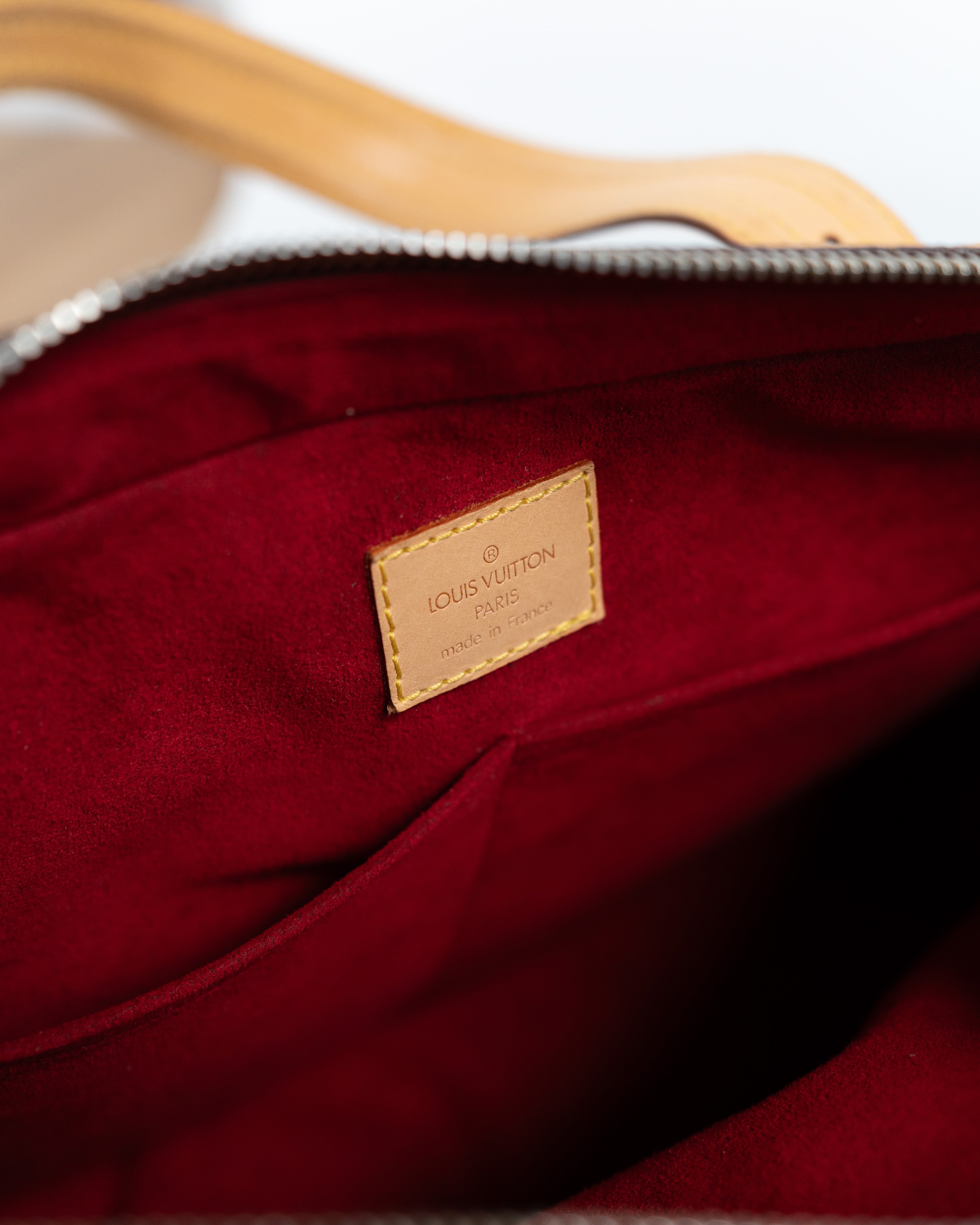 Louis Vuitton Borsa Multiple Cité Tela Monogram Marrone luxury resale autentica - Aurea Luxury Lab