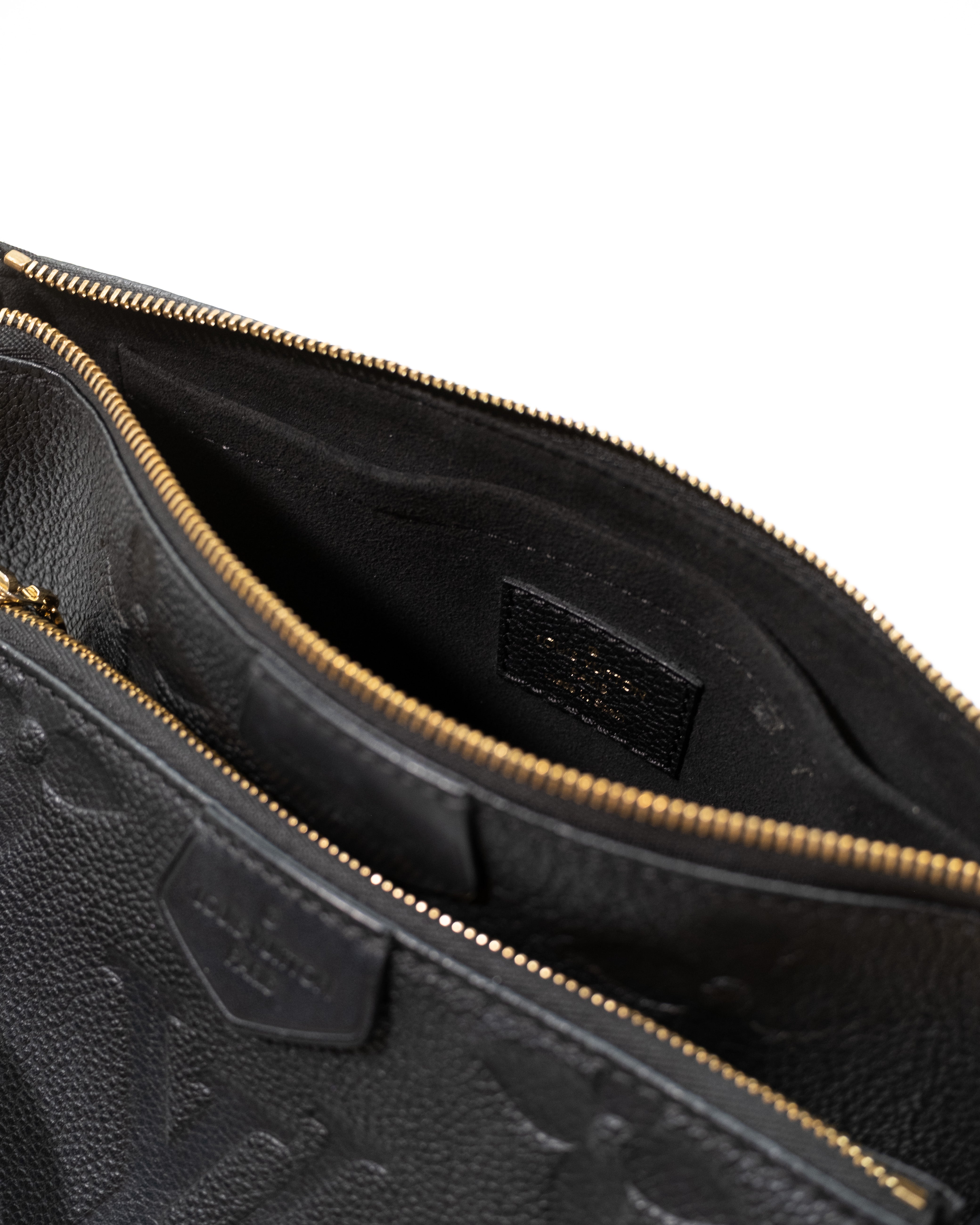Louis Vuitton Borsa Multi Pochette Accessoires Monogram Empreinte Nera borsa usata autentica - Aurea Luxury Lab