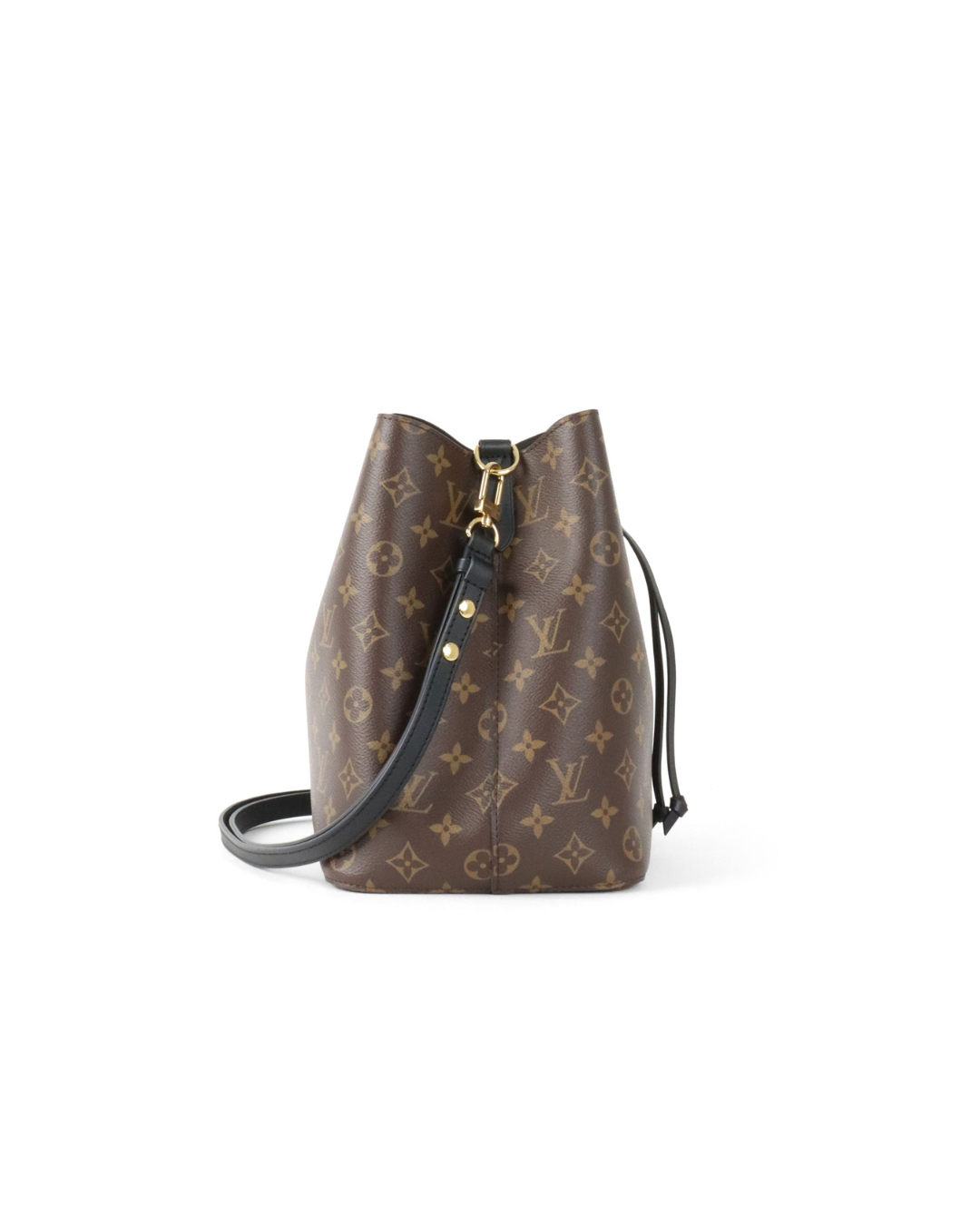 Louis Vuitton Borsa Neo Noè Monogram e Pelle Nero - Usato Autentico