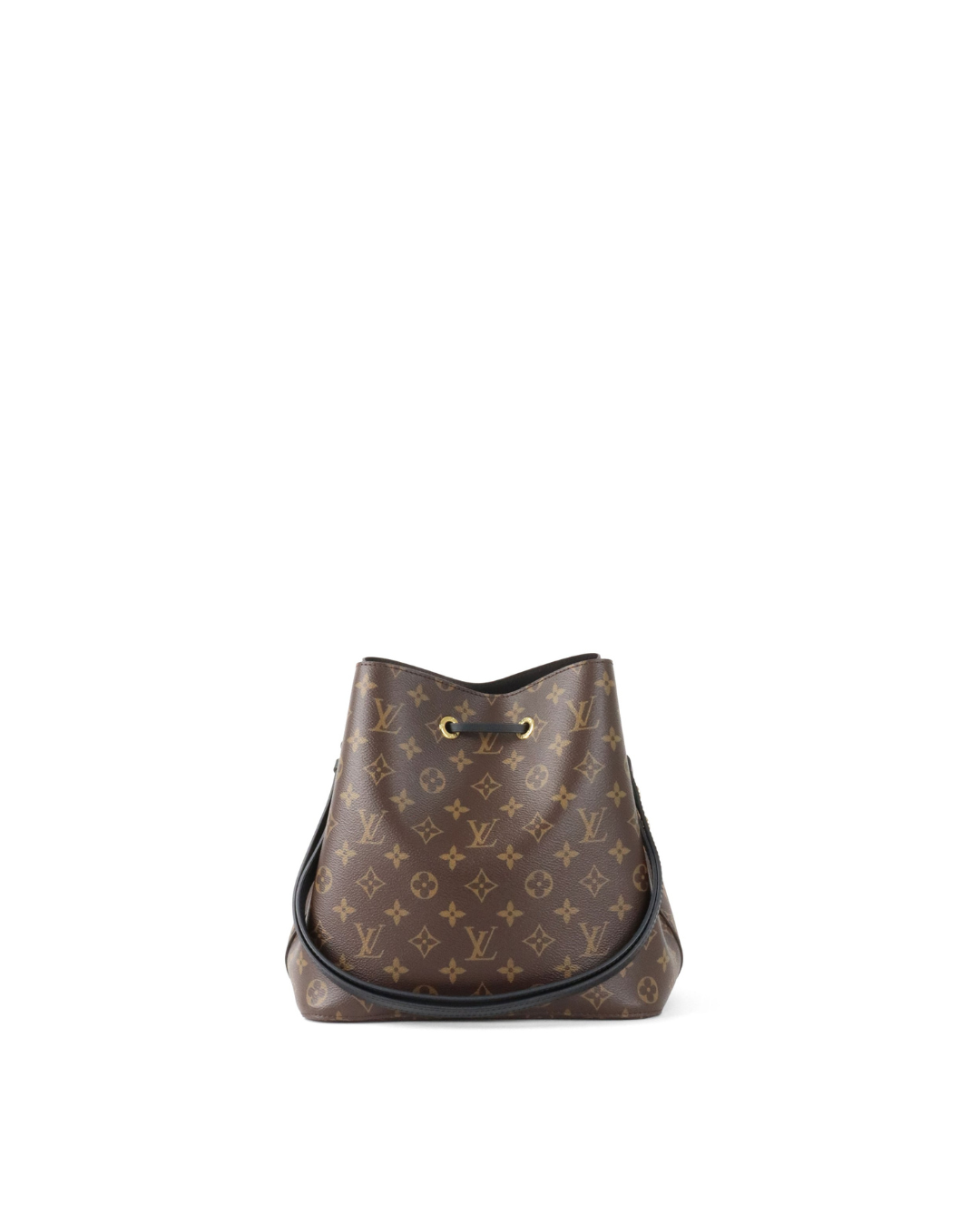 Louis Vuitton Borsa Neo Noè Monogram e Pelle Nero - Usato Autentico