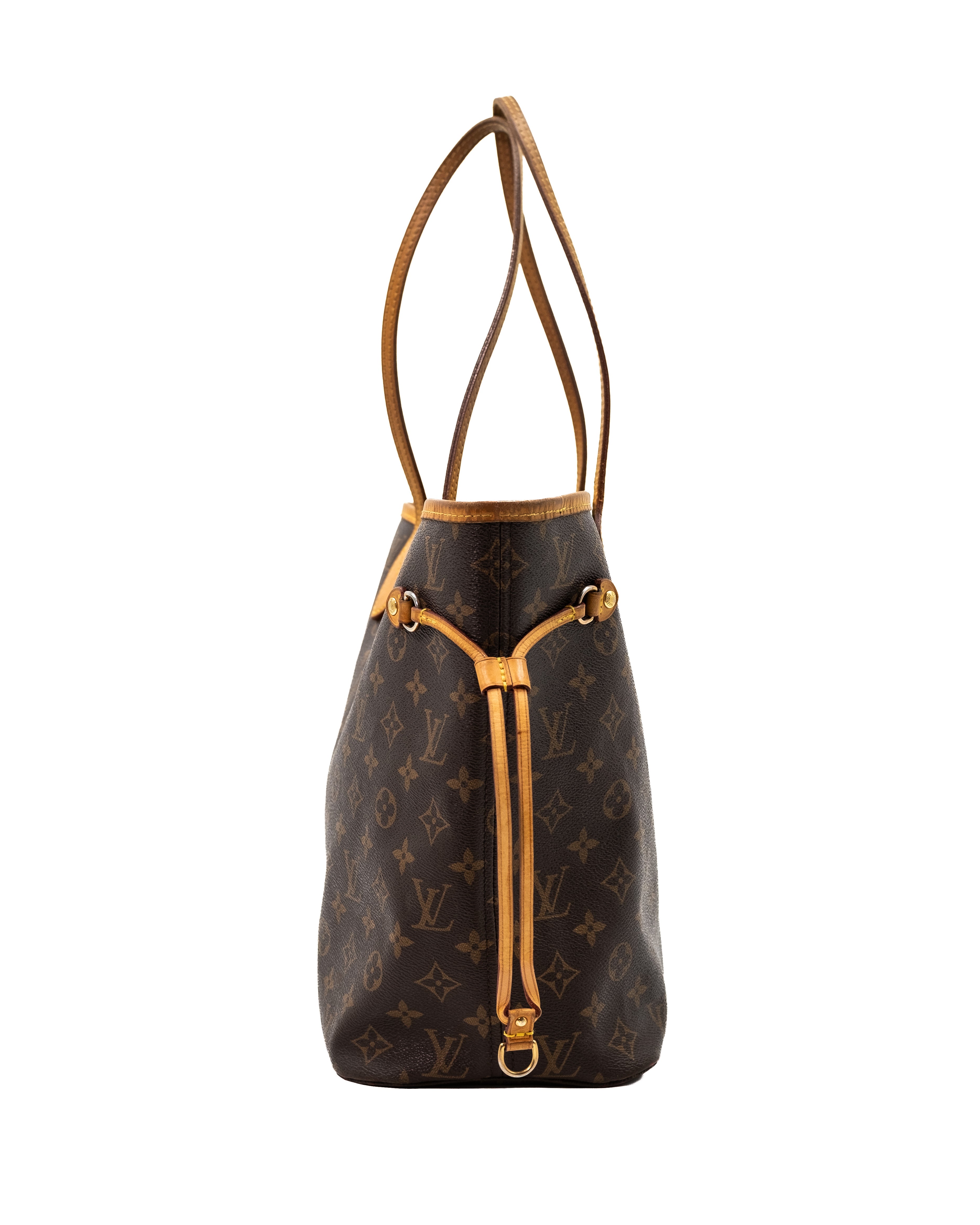 Louis Vuitton Borsa Neverfull MM Tela Monogram Marrone borsa usata autentica - Aurea Luxury Lab