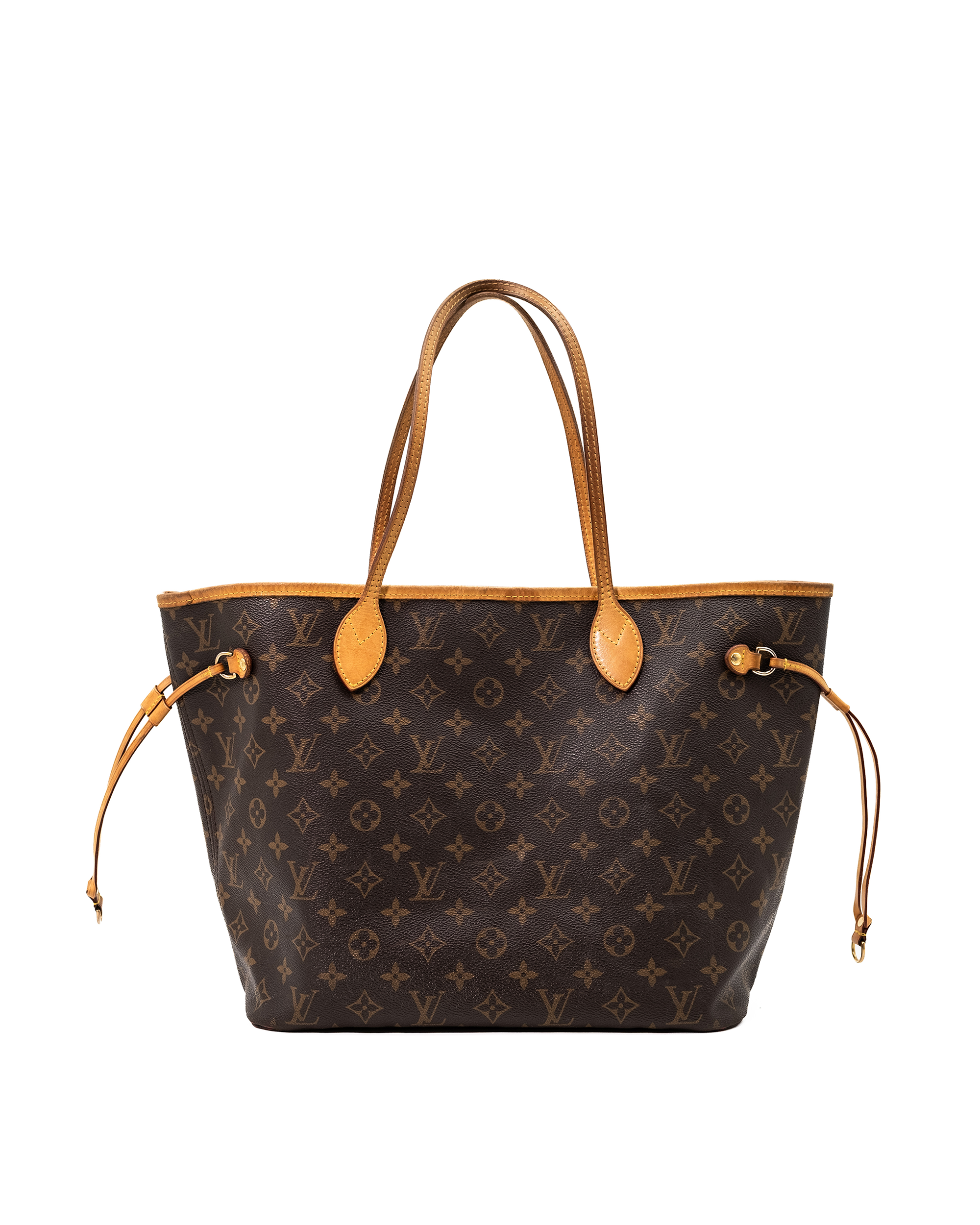 Louis Vuitton Borsa Neverfull MM Tela Monogram Marrone usata autentica - Aurea Luxury Lab