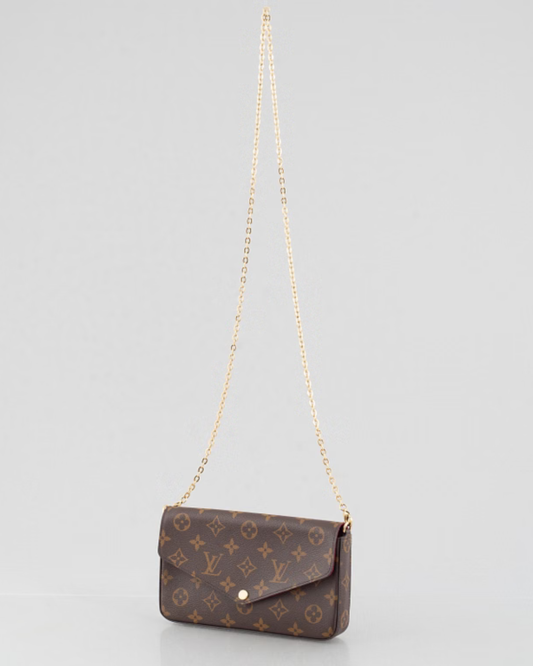 Louis Vuitton Borsa Pochette Félicie Tela Monogram pre-owned autentica - Aurea Luxury Lab
