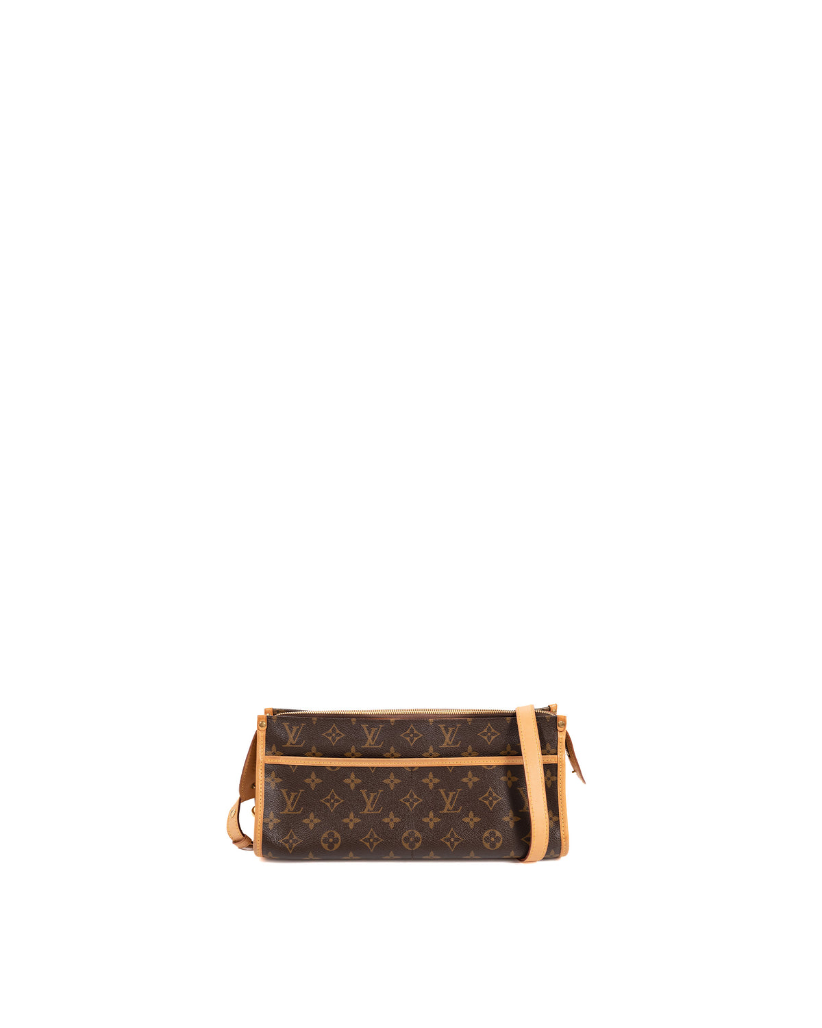 Louis Vuitton Borsa Popincourt Tela Monogram Marrone usata autentica - Aurea Luxury Lab