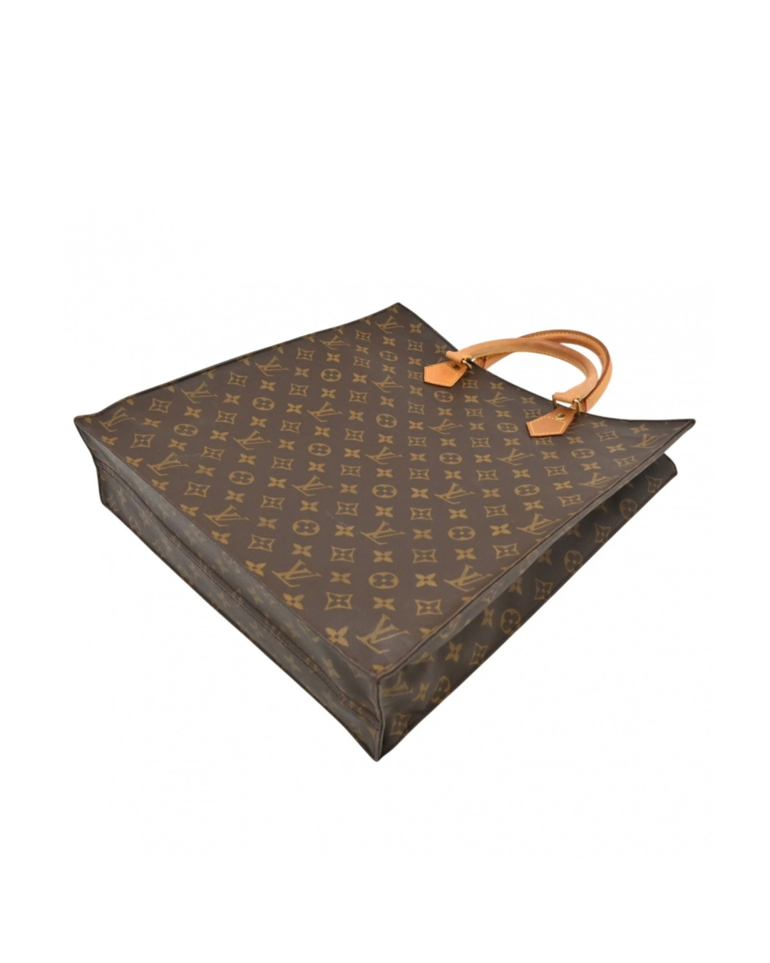 Louis Vuitton Borsa Sac Plat Tela Monogram pre-owned certificata - Aurea Luxury Lab