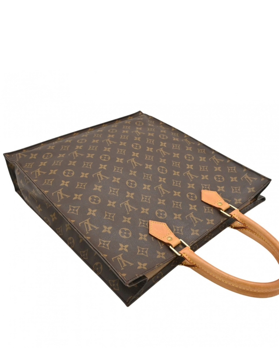 Louis Vuitton Borsa Sac Plat Tela Monogram second hand luxury - Aurea Luxury Lab