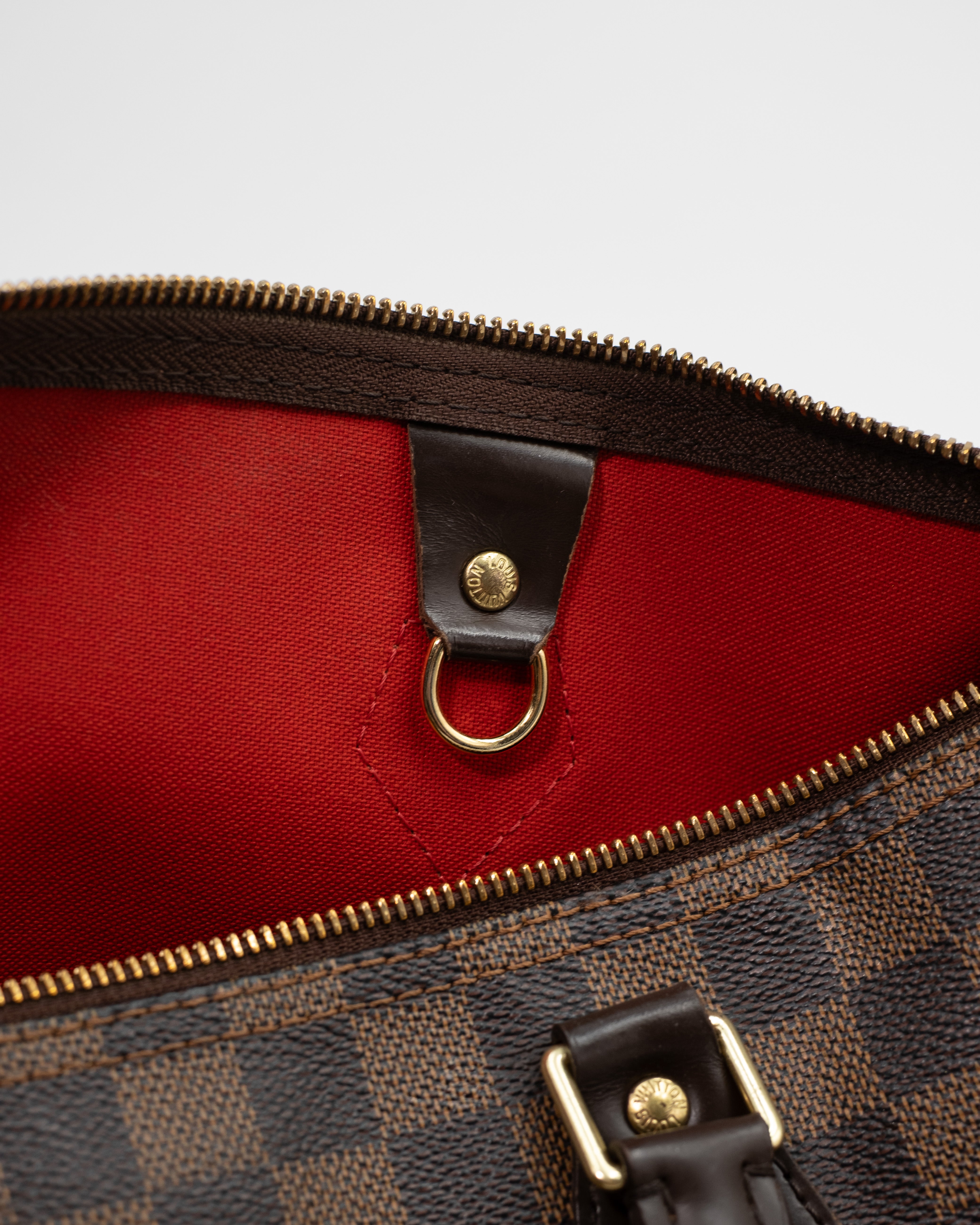 Louis Vuitton Borsa Speedy 30 Tela Damier Ébène Marrone pre-owned certificata - Aurea Luxury Lab