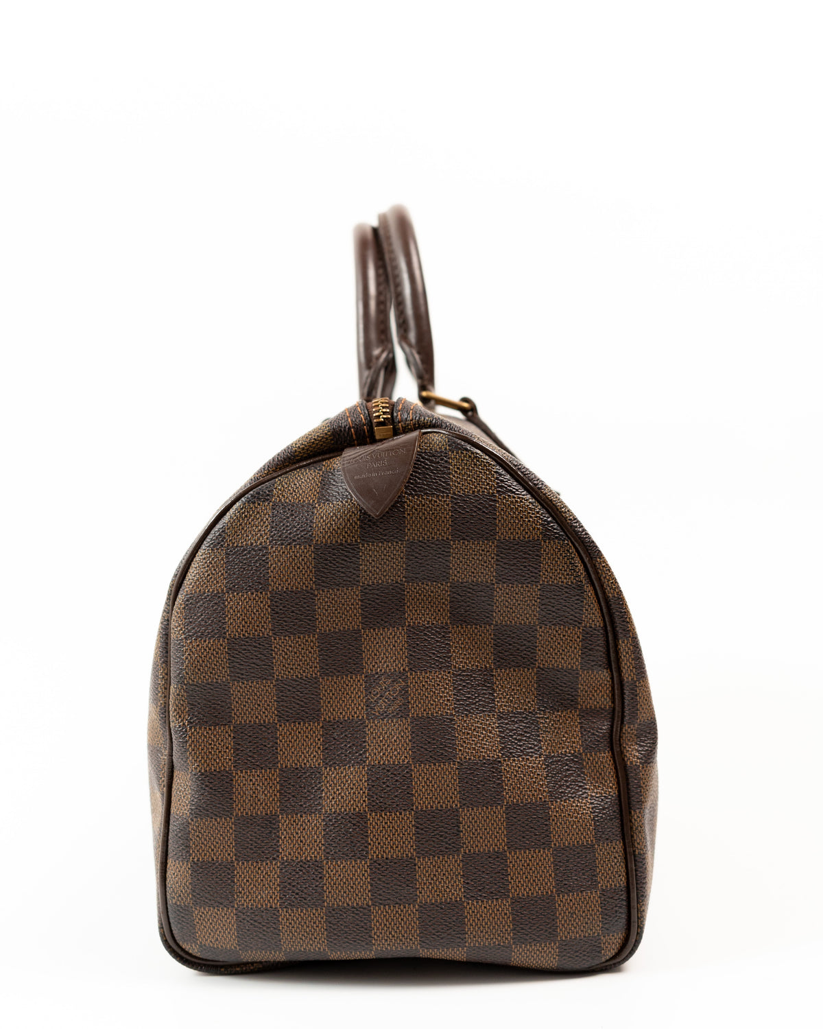 Louis Vuitton Borsa Speedy 30 Tela Damier Ébène Marrone usata autentica - Aurea Luxury Lab