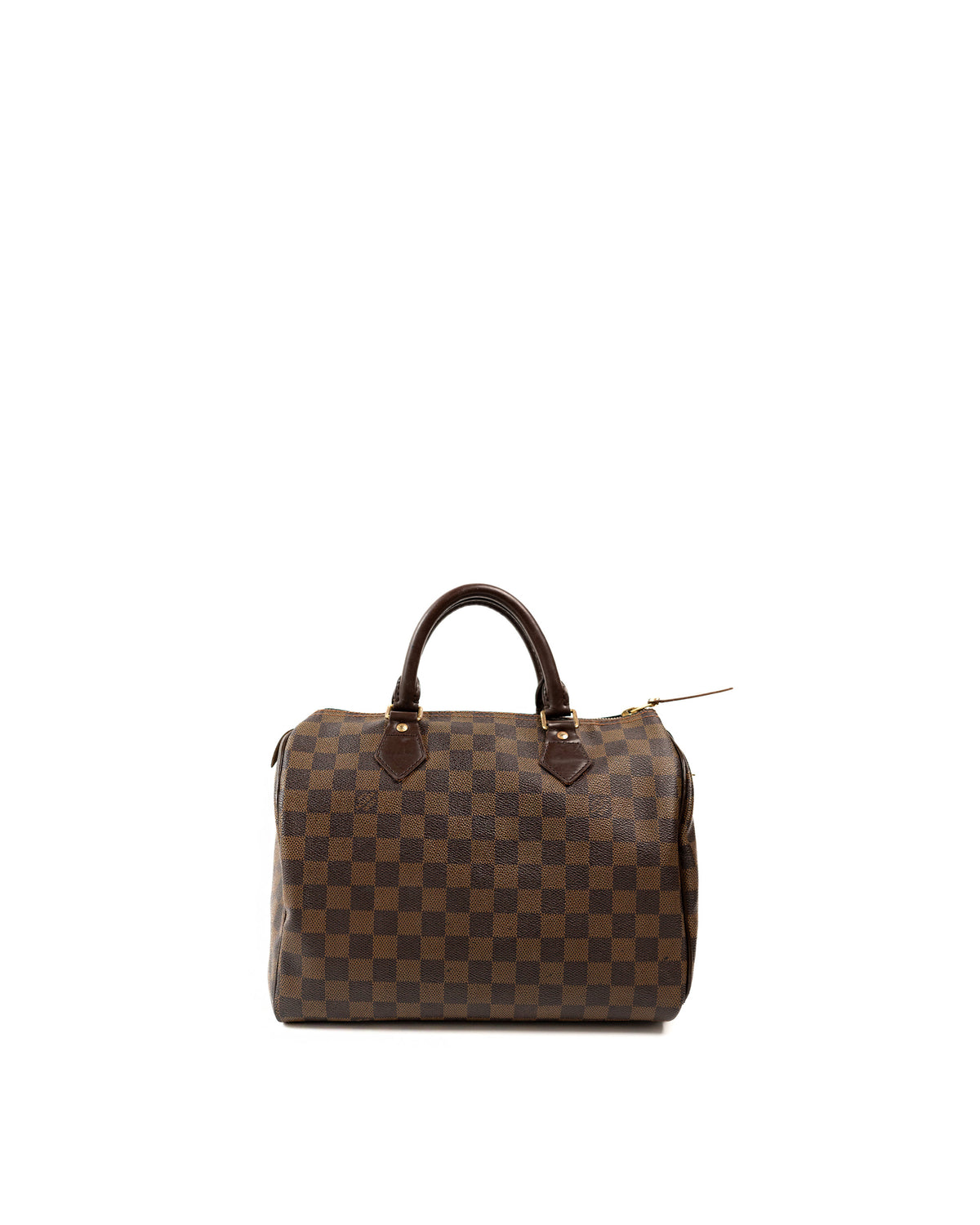 Louis Vuitton Borsa Speedy 30 Tela Damier Ébène Marrone usata autentica - Aurea Luxury Lab