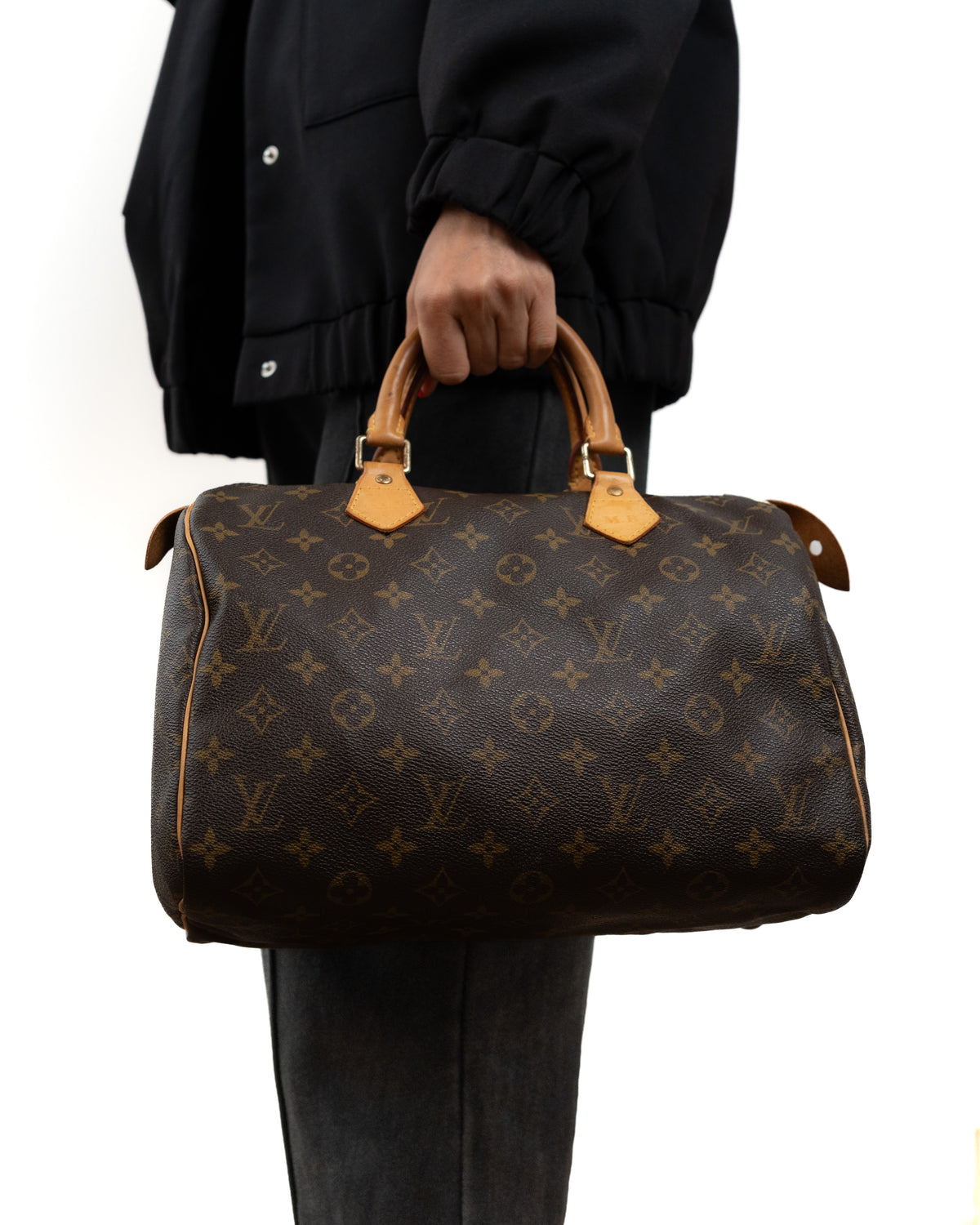 Louis Vuitton Borsa Speedy 30 Tela Monogram pre-owned certificata - Aurea Luxury Lab