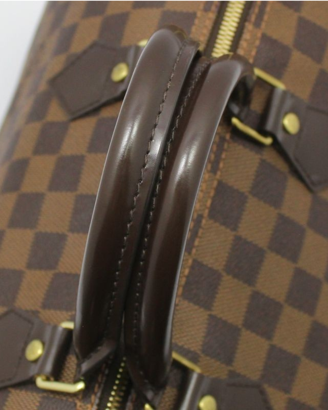 Louis Vuitton Borsa Speedy Bandoulière 35 Tela Damier Ébène — Pre-owned Autentica