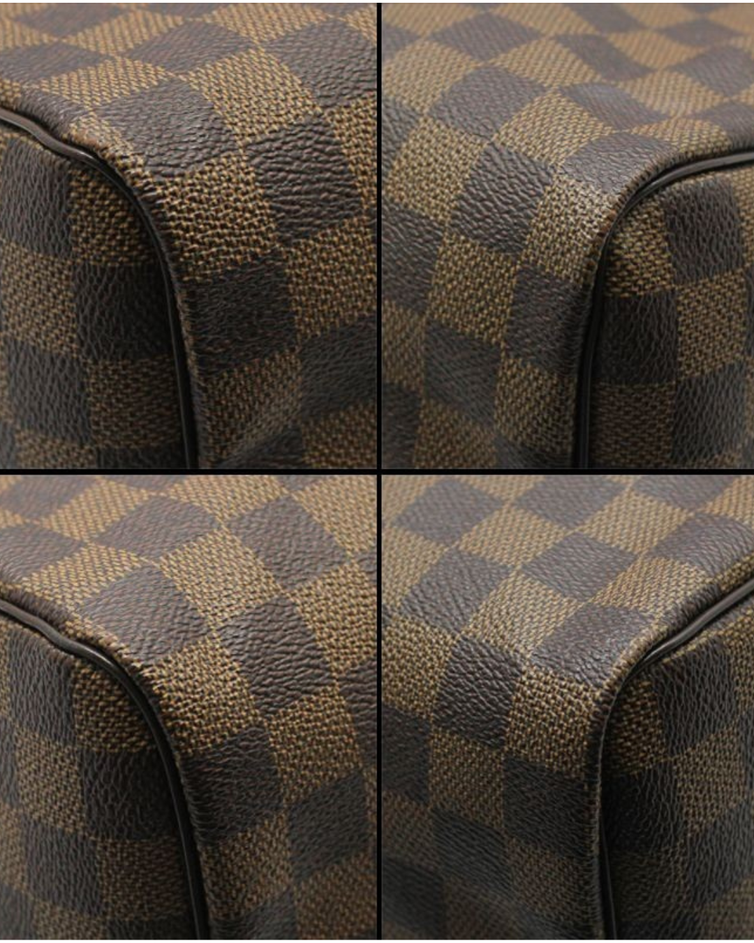 Louis Vuitton Borsa Speedy Bandoulière 35 Tela Damier Ébène — Pre-owned Autentica