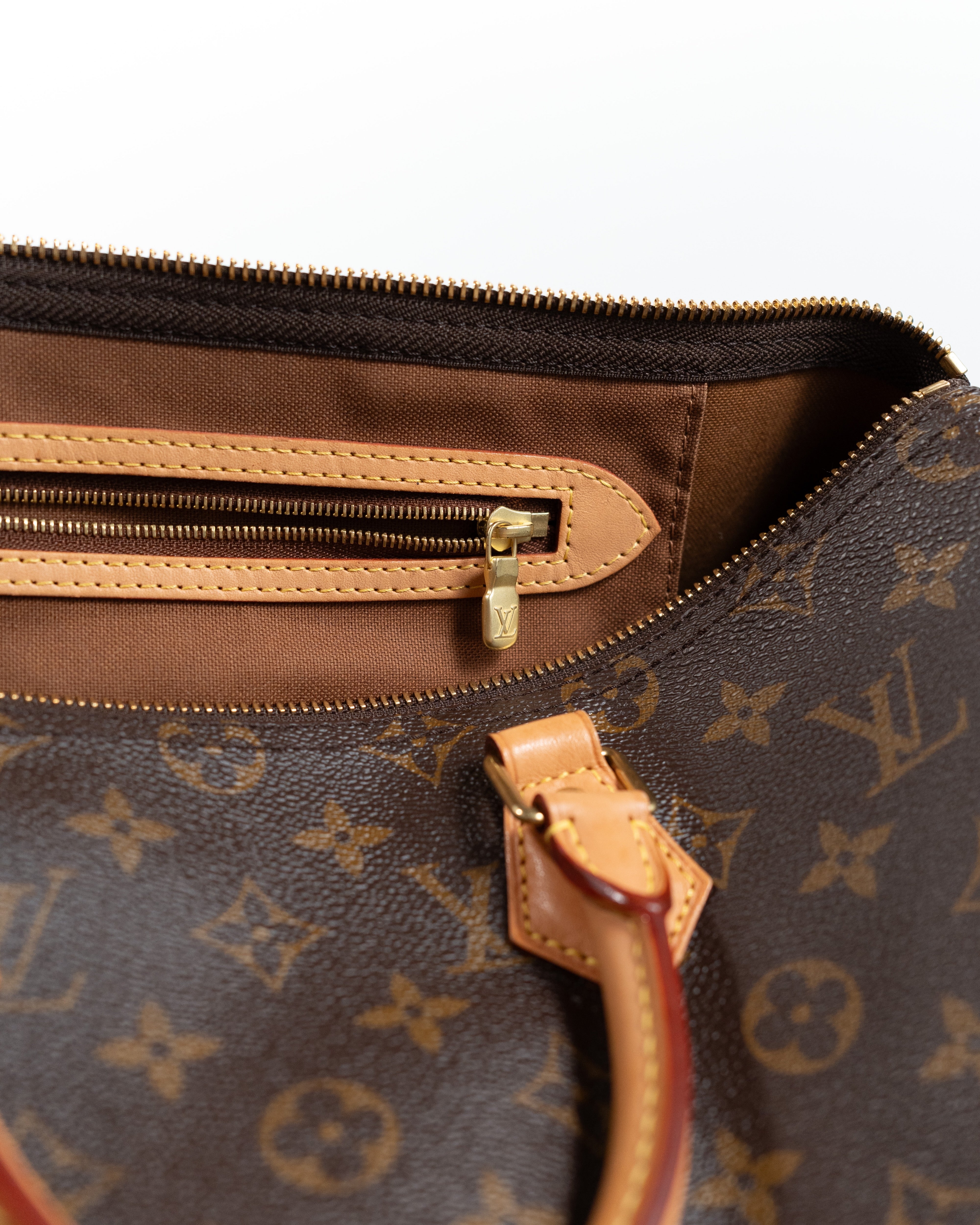 Louis Vuitton Borsa Speedy 35 Tela Monogram Marrone second hand certificata - Aurea Luxury Lab
