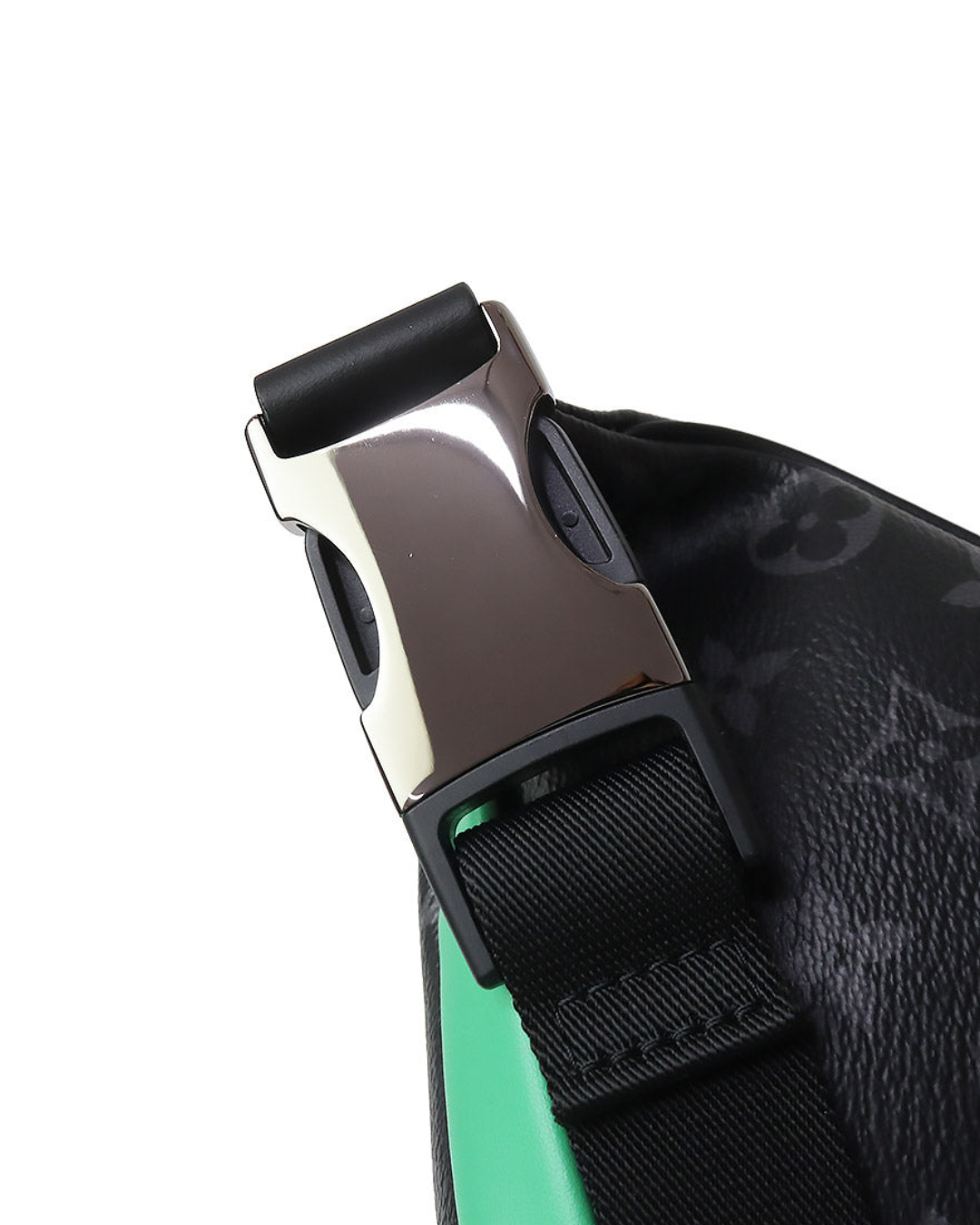 Louis Vuitton Marsupio Discovery Monogram Eclipse Nero e Verde — Pre-owned Autentico