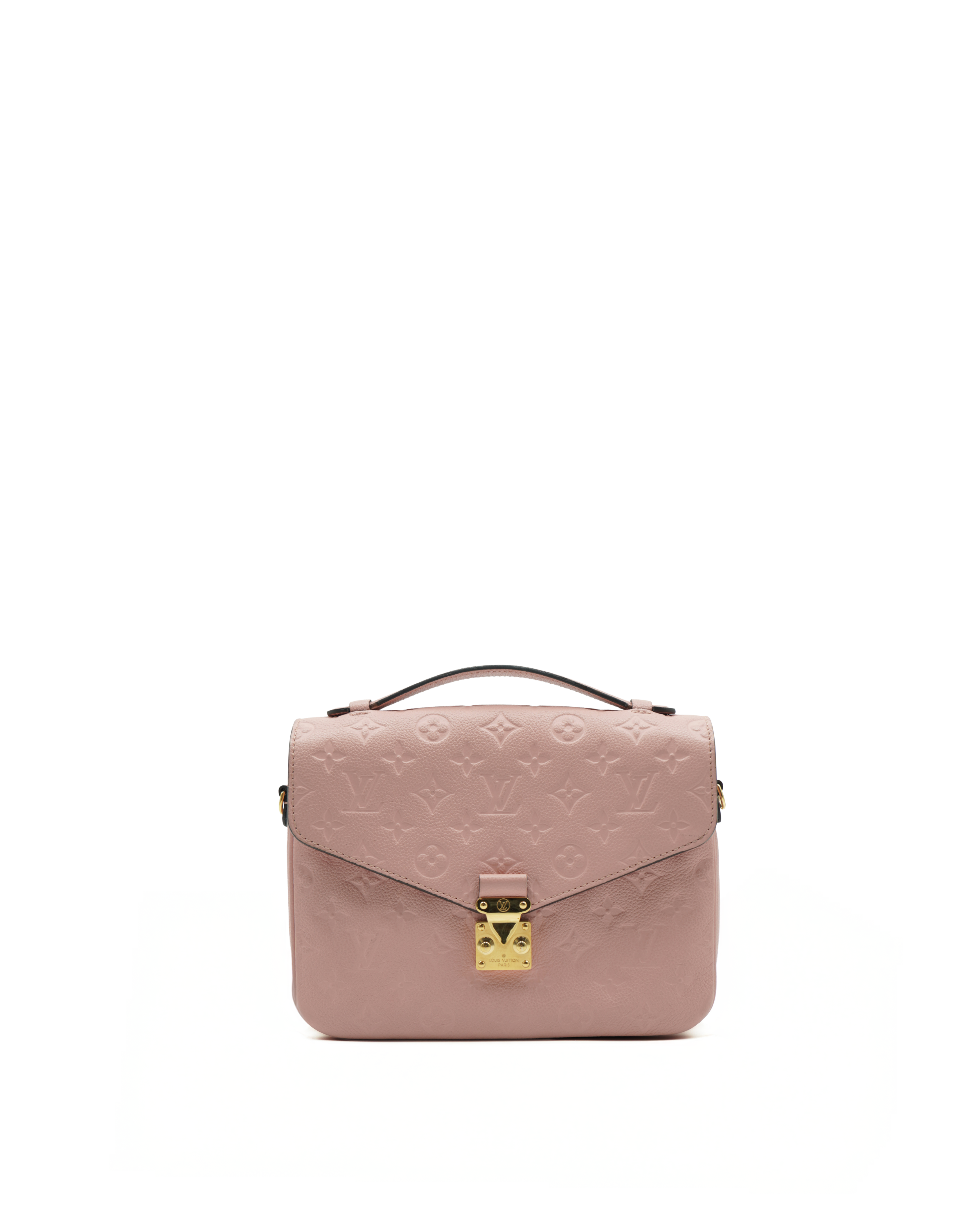 Louis Vuitton Borsa Metis Monogram Empreinte Pelle Rosa