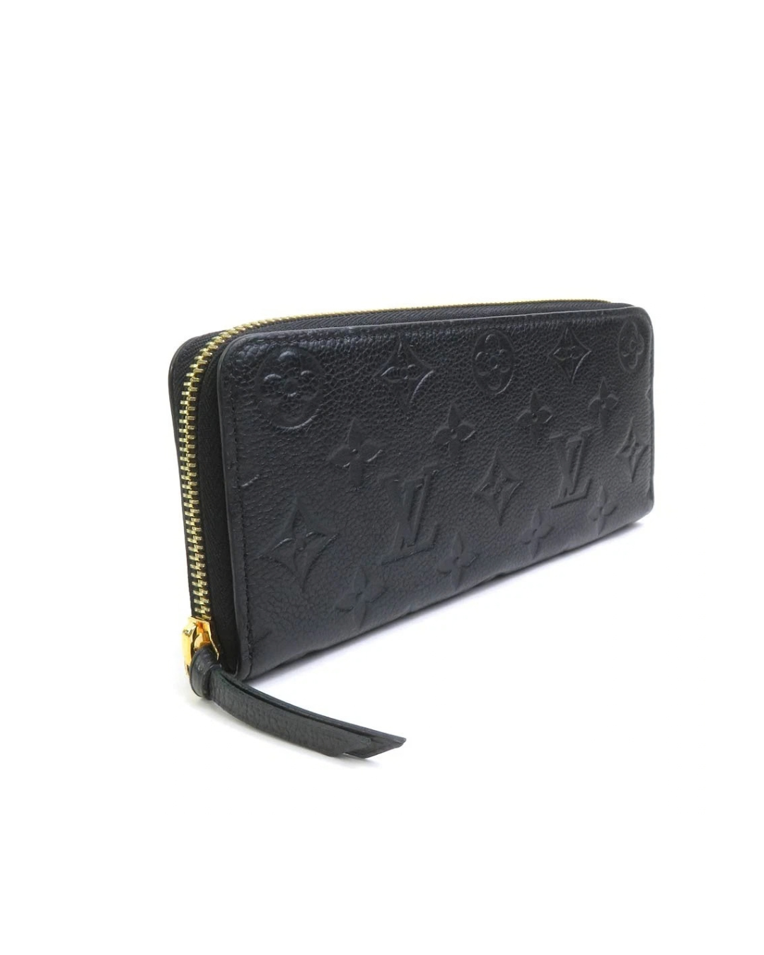 Louis Vuitton Portafoglio Clémence Pelle Monogram Empreinte Nera pre-owned certificato - Aurea Luxury Lab