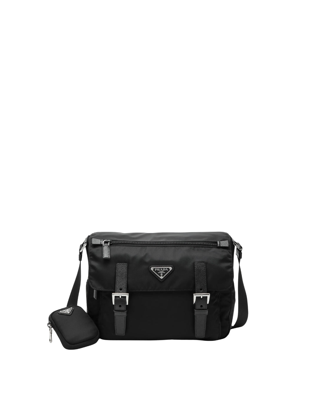 Prada Borsa Tracolla Re-Nylon Nera usata autentica - Aurea Luxury Lab
