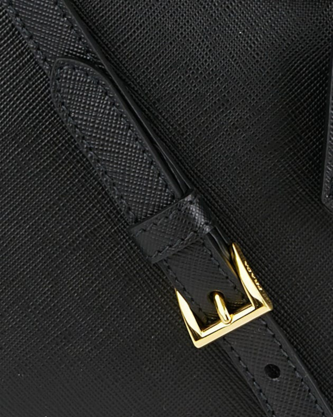 Prada Borsa Galleria Large Saffiano Nera — Pre-owned Autentica