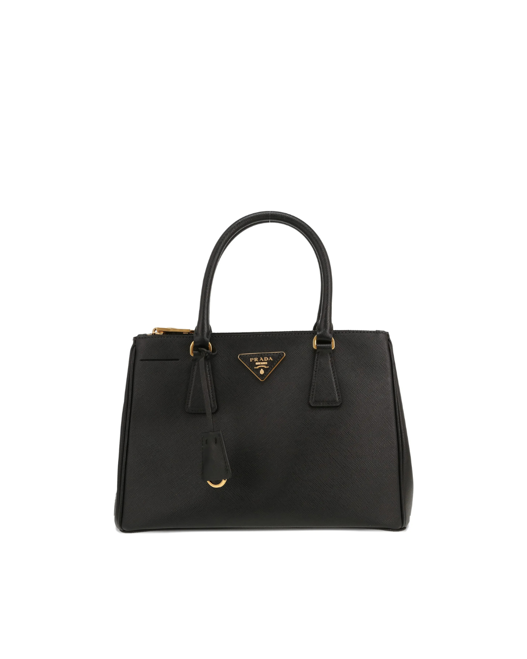 Prada Borsa Galleria Media Saffiano Nero