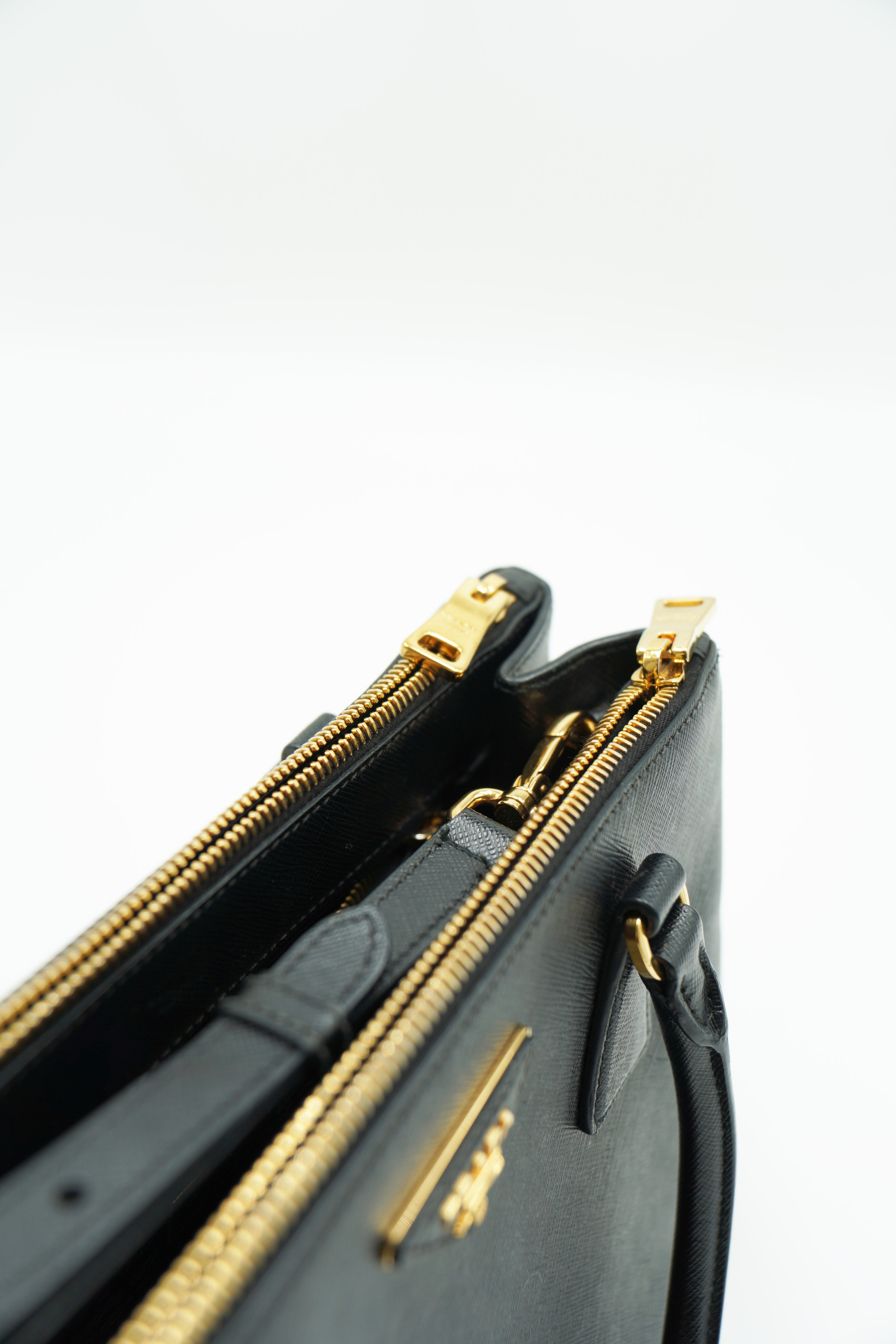 Prada Galleria Medium Saffiano Bag Black