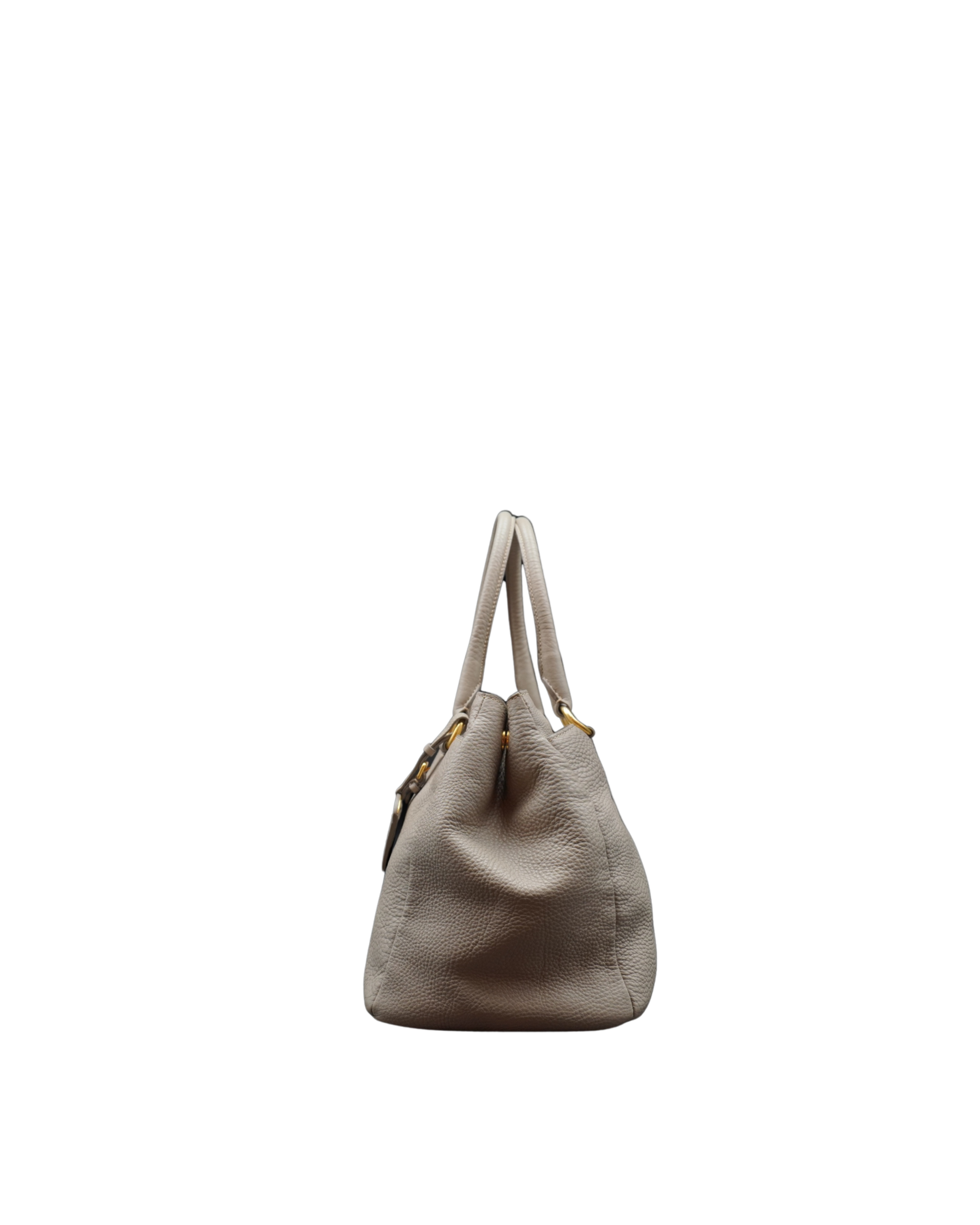 Shopping Prada pelle tortora - Aurea Luxury Lab
