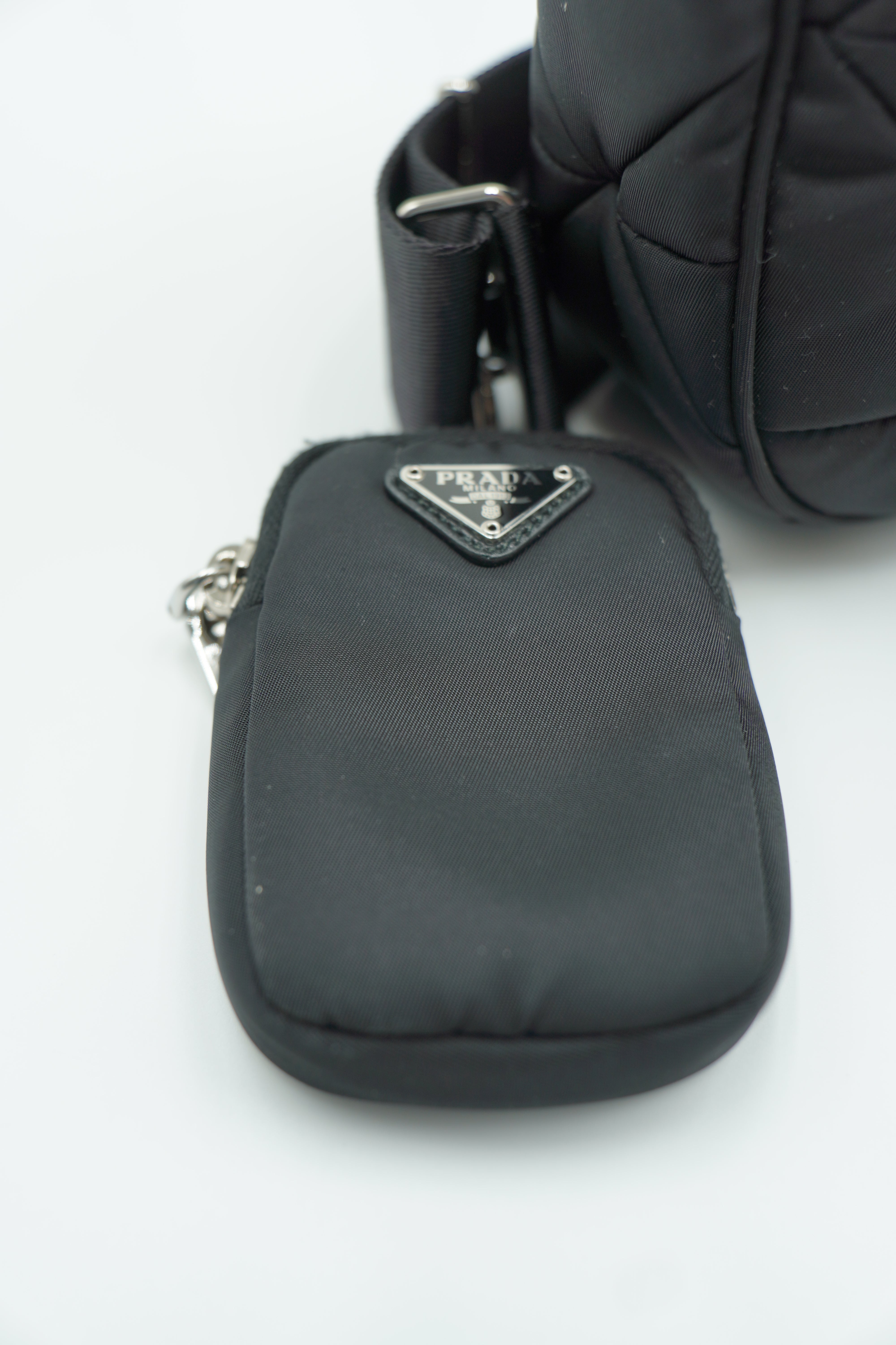 Prada Borsa a spalla in Re-Nylon imbottito - Aurea Luxury Lab